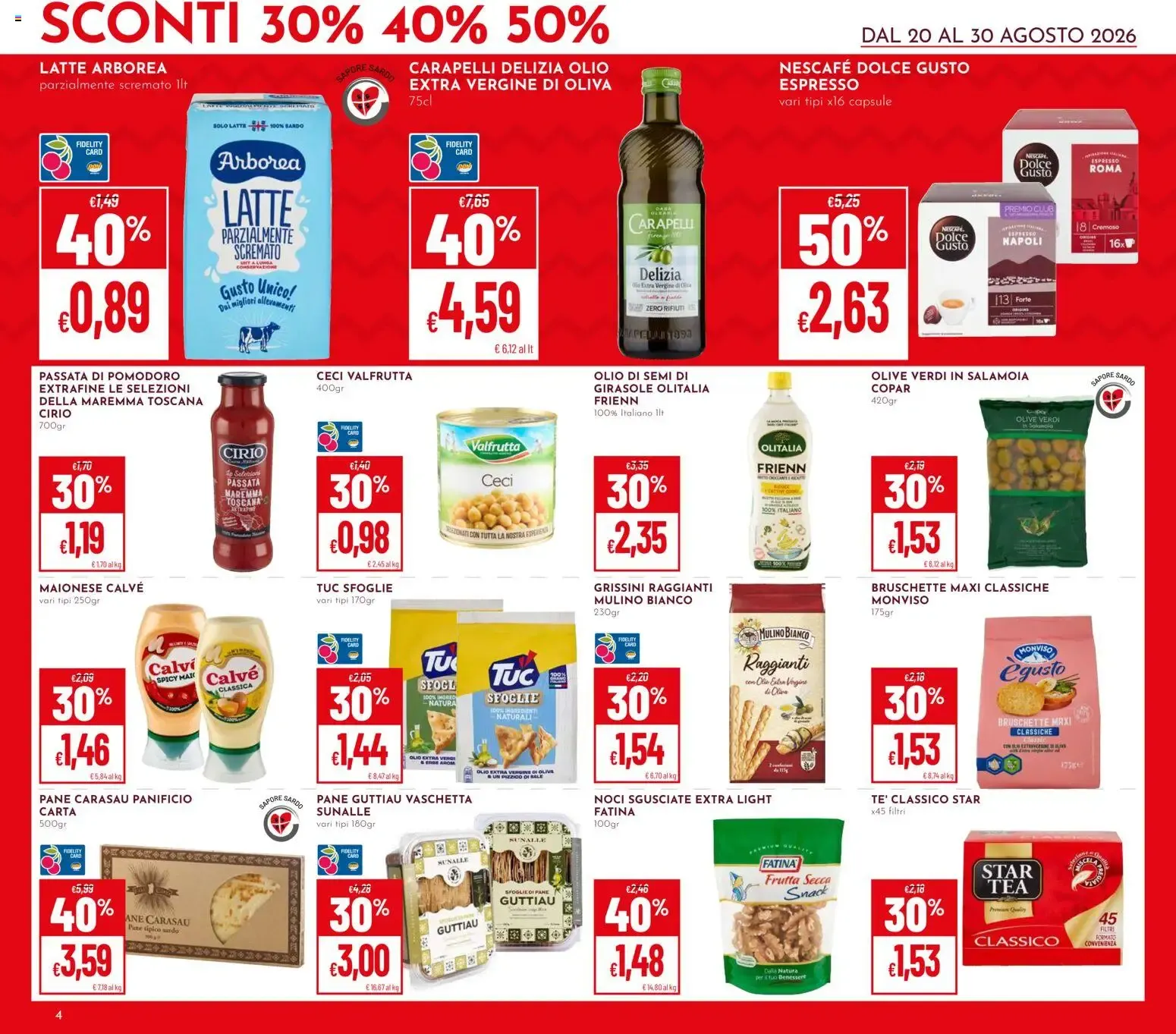 Iper Pan & Super Pan: Sconti 30%, 40%, 50% da 20 agosto a 30 agosto di 2026 - Pagina del volantino 4