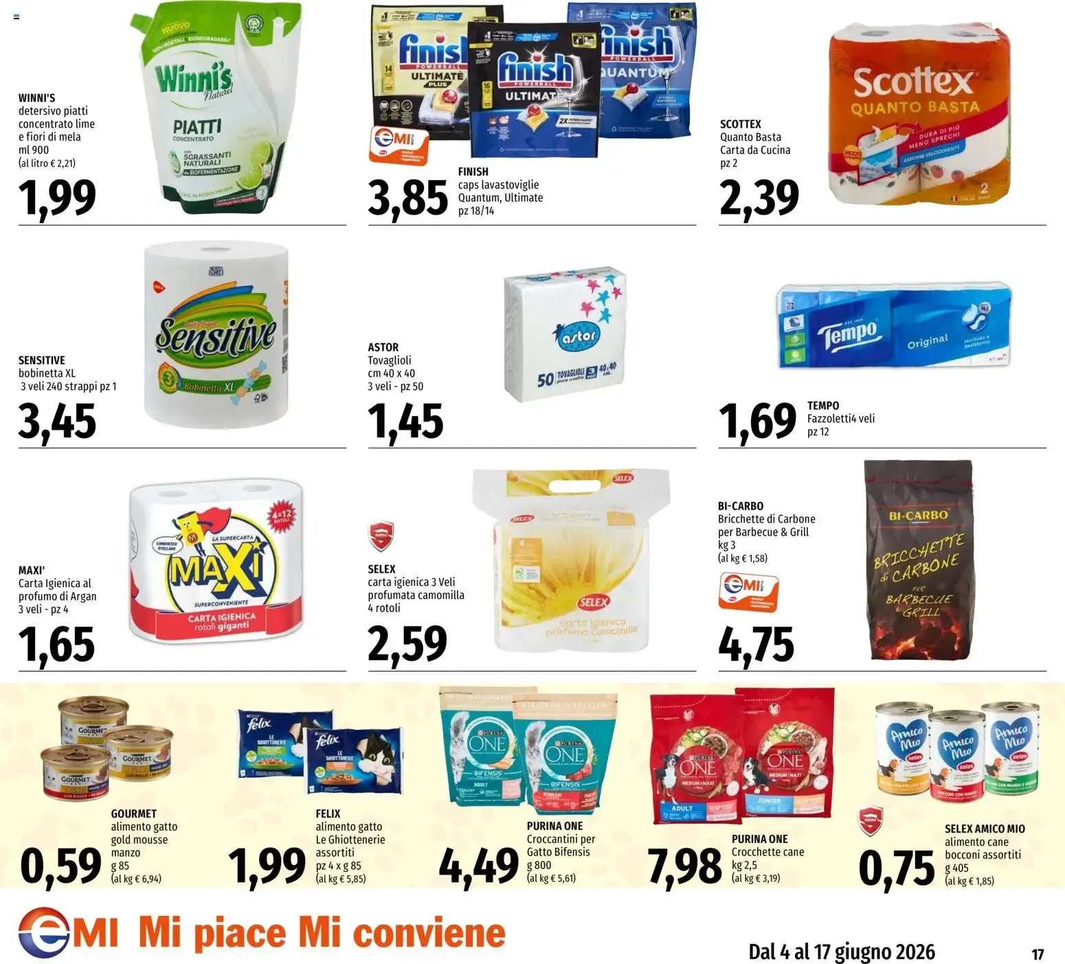 EMI volantino dal 04/06/2026 - online Offerte da 4 giugno a 17 giugno di 2026 - Pagina del volantino 17
