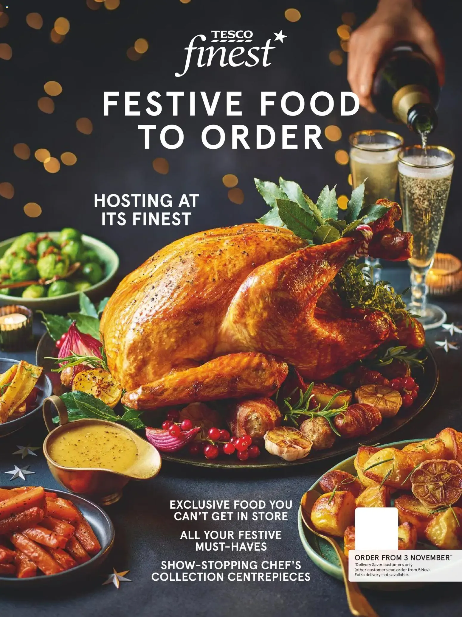 TESCO finest FESTIVE FOOD TO ORDER