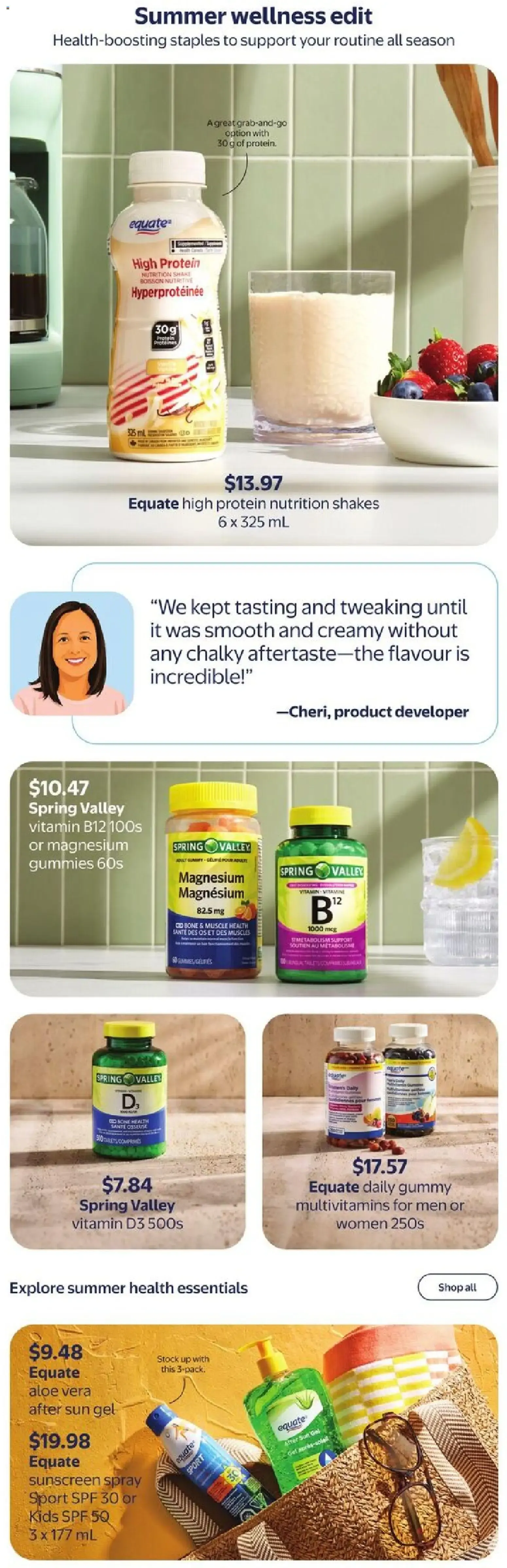 Walmart flyer - Savour Summer from Jul 2, 2026 > weekly specials & deals from July 2 to July 29 2026 - flyer page 8