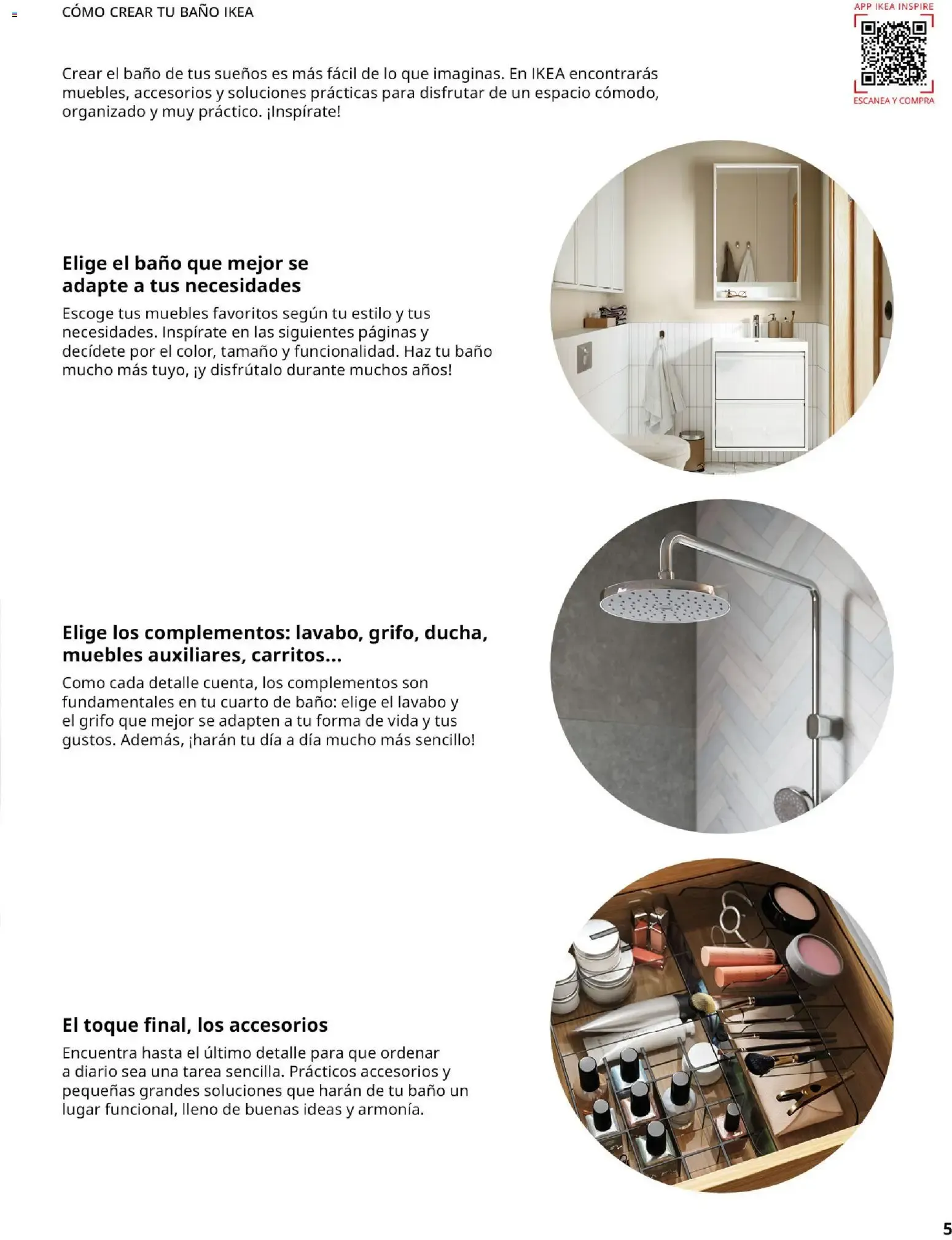 Catálogo de GUÍA DE COMPRA Muebles para el baño 1 de septiembre al 31 de enero 2027 - Página 5