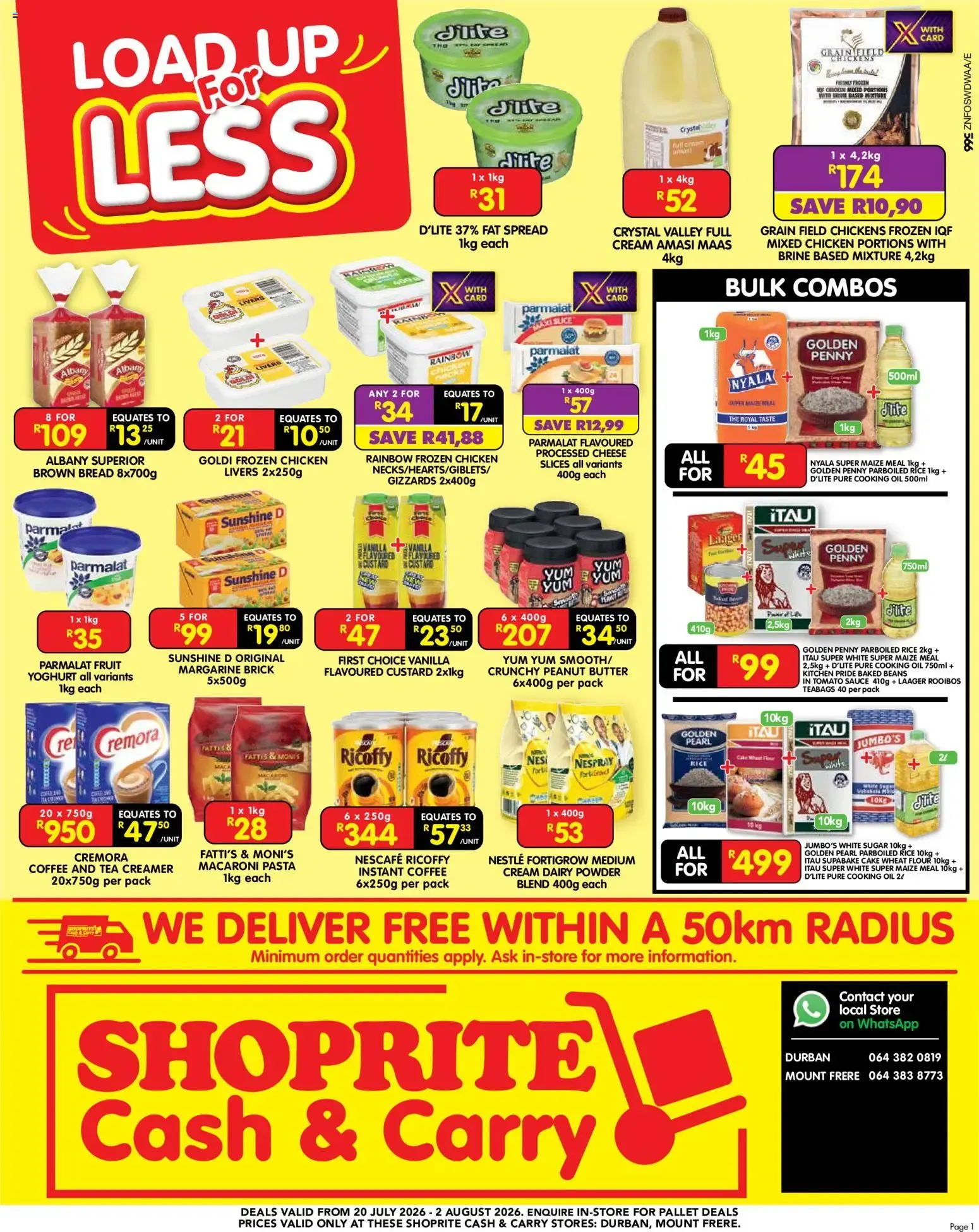 Shoprite Cash & Carry - Load Up for Less