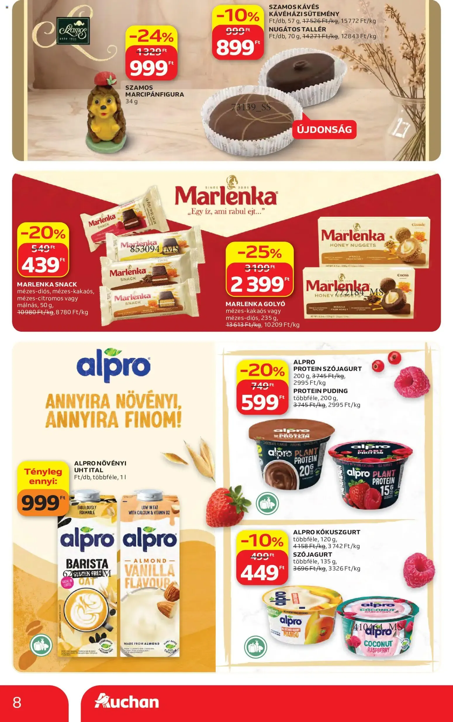 Katalógus Auchan Hipermarket - Márkák Ünnepe! szeptember 10.-tól szeptember 23.-ig 2026. - Oldal 8