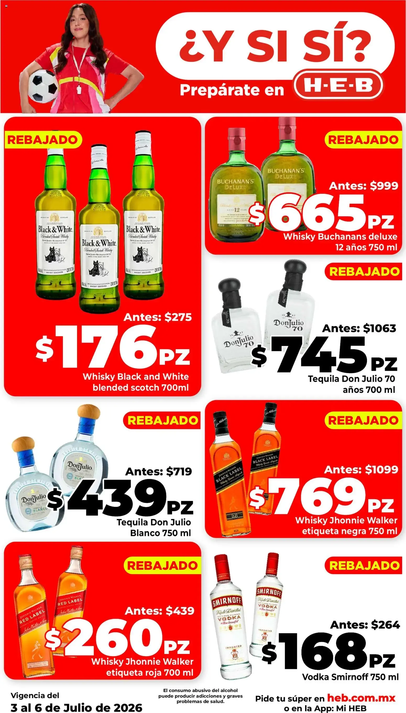 Catálogo de ¿Y SI SÍ? Prepárate en H-E-B 3 de julio al 9 de julio 2026 - Pagina 4