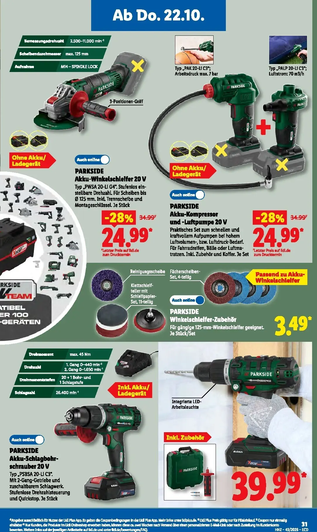 Lidl Prospekt – von Montag 19.10.2026 bis Samstag 24.10.2026 von 19. Oktober bis 24. Oktober 2026 - Prospekt seite 48