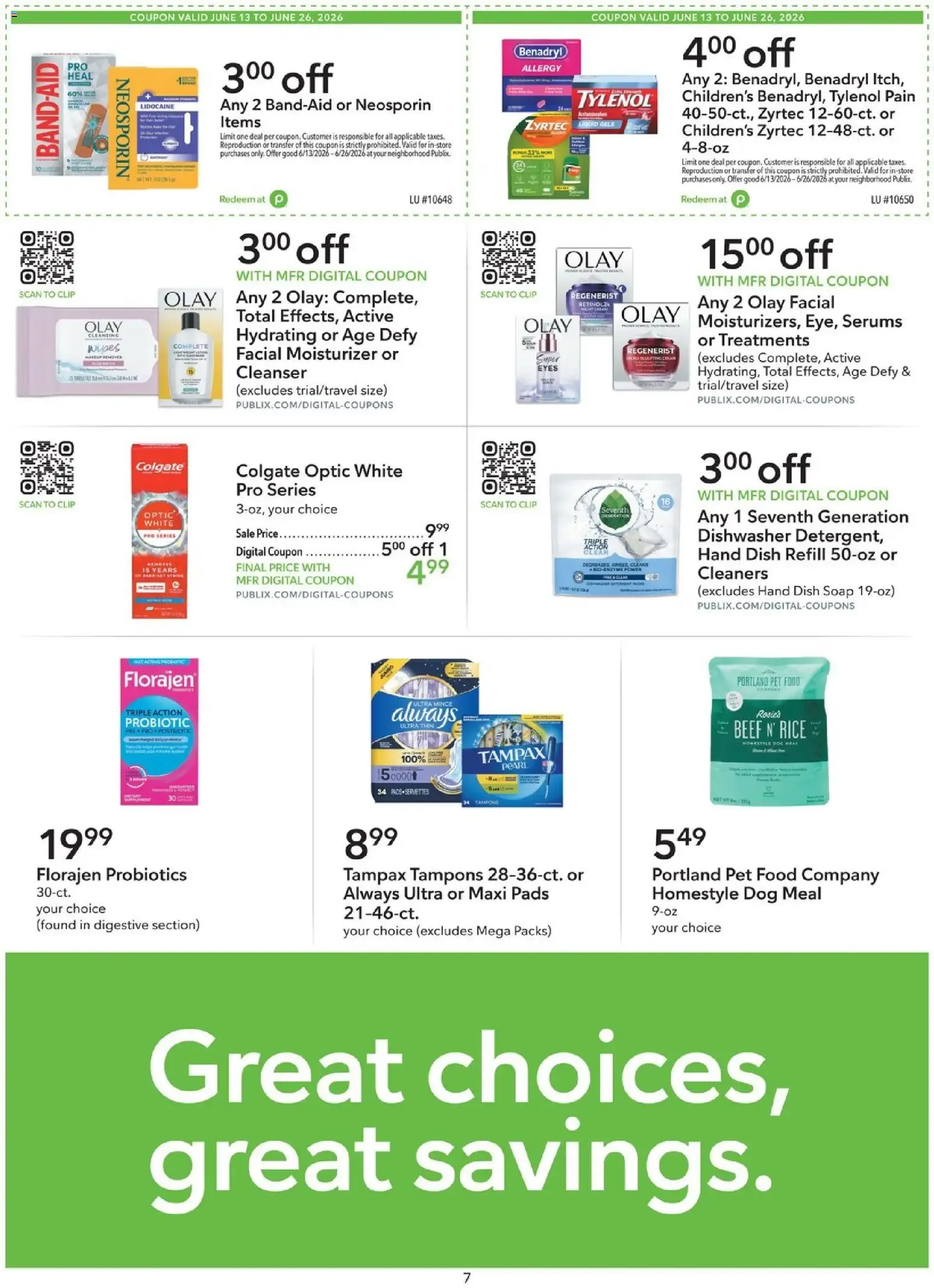 Weekly ad Publix Extra Savings from June 13 to June 26 2026 - Page 7