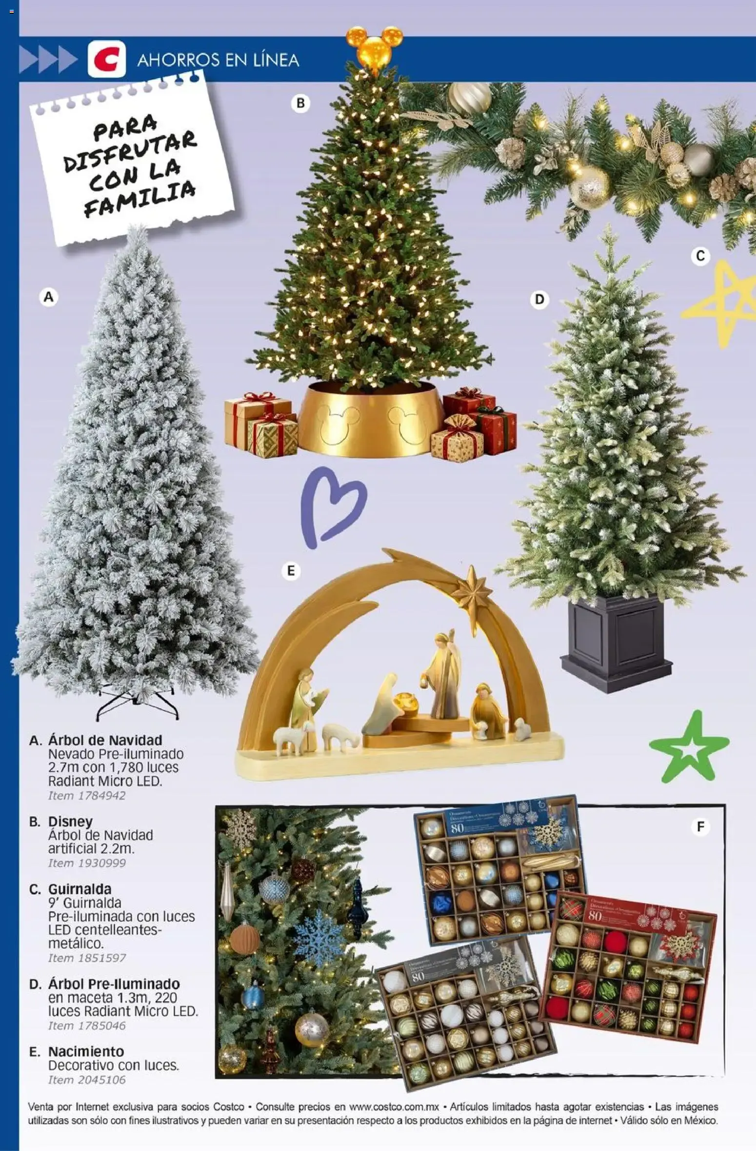 Catálogo de Costco Contacto: Navidad en Costco 1 de octubre al 31 de octubre 2026 - Pagina 60