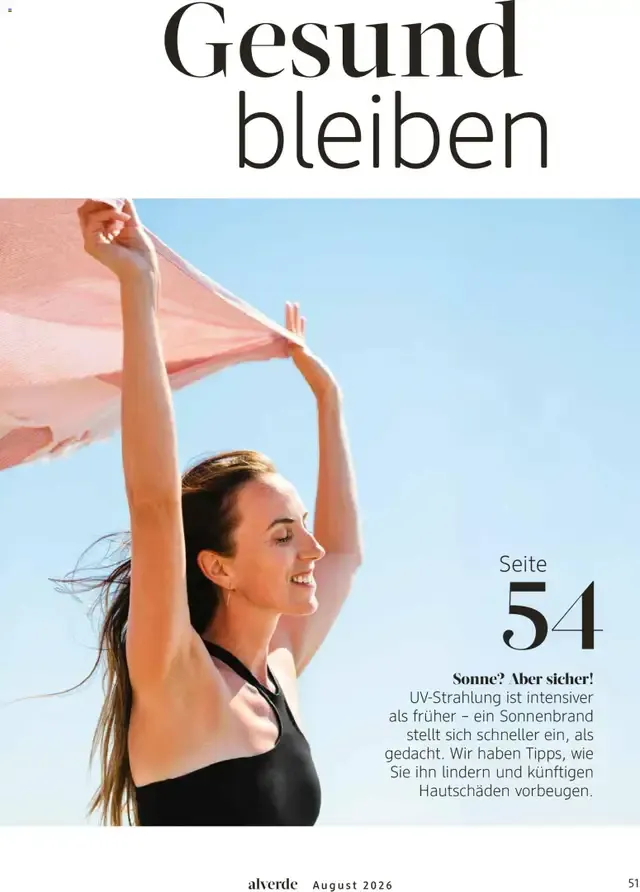 dm Magazin alverde - Will Kinder stark machen von 1. August bis 31. August 2026 - Prospekt seite 51