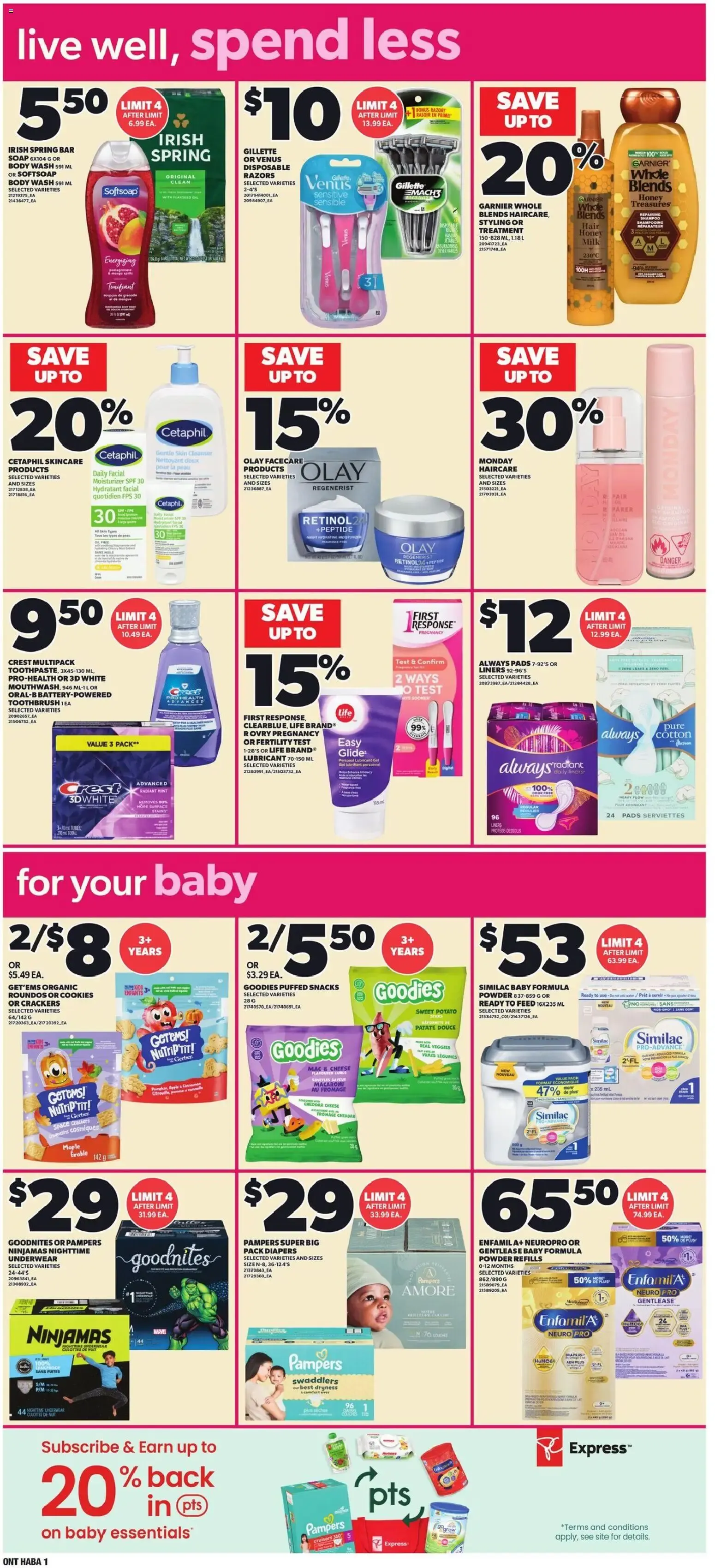 Zehrs weekly flyer / circulaire from Oct 29, 2026 > weekly specials & deals from October 29 to November 4 2026 - flyer page 10