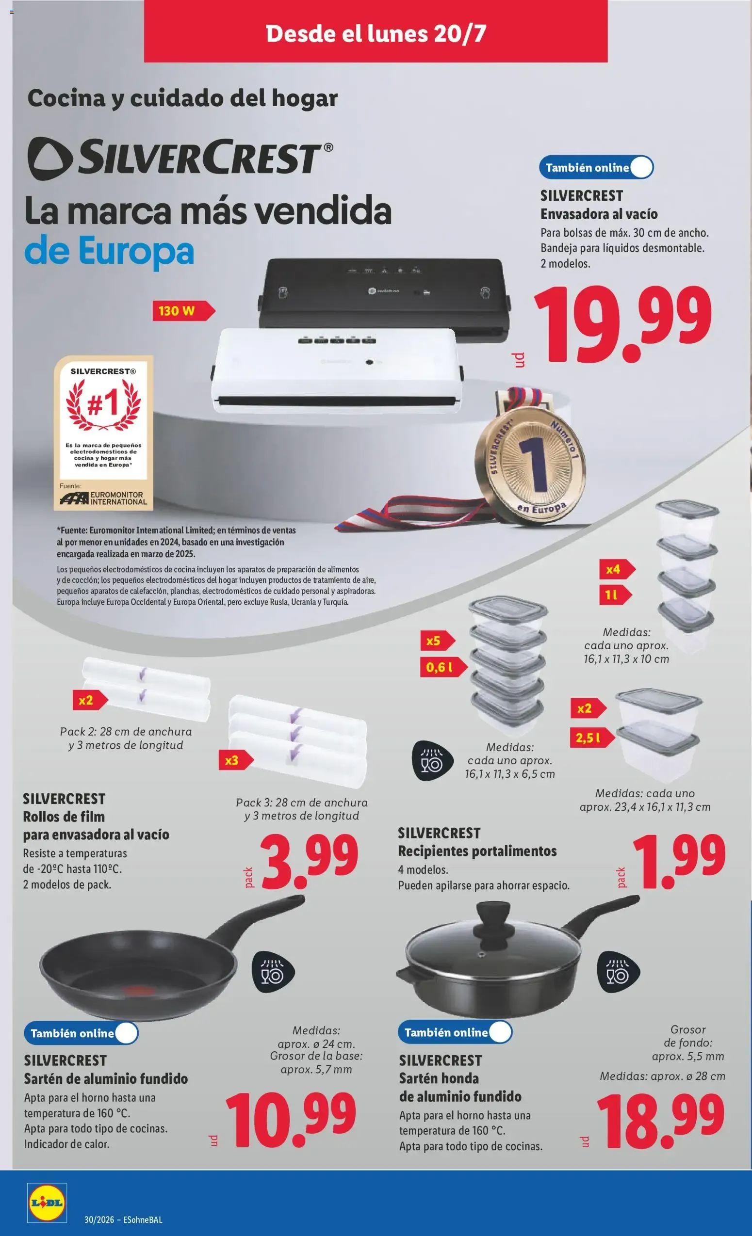 Catálogo de Lidl: Tú eliges 20 de julio al 26 de julio 2026 - Página 8