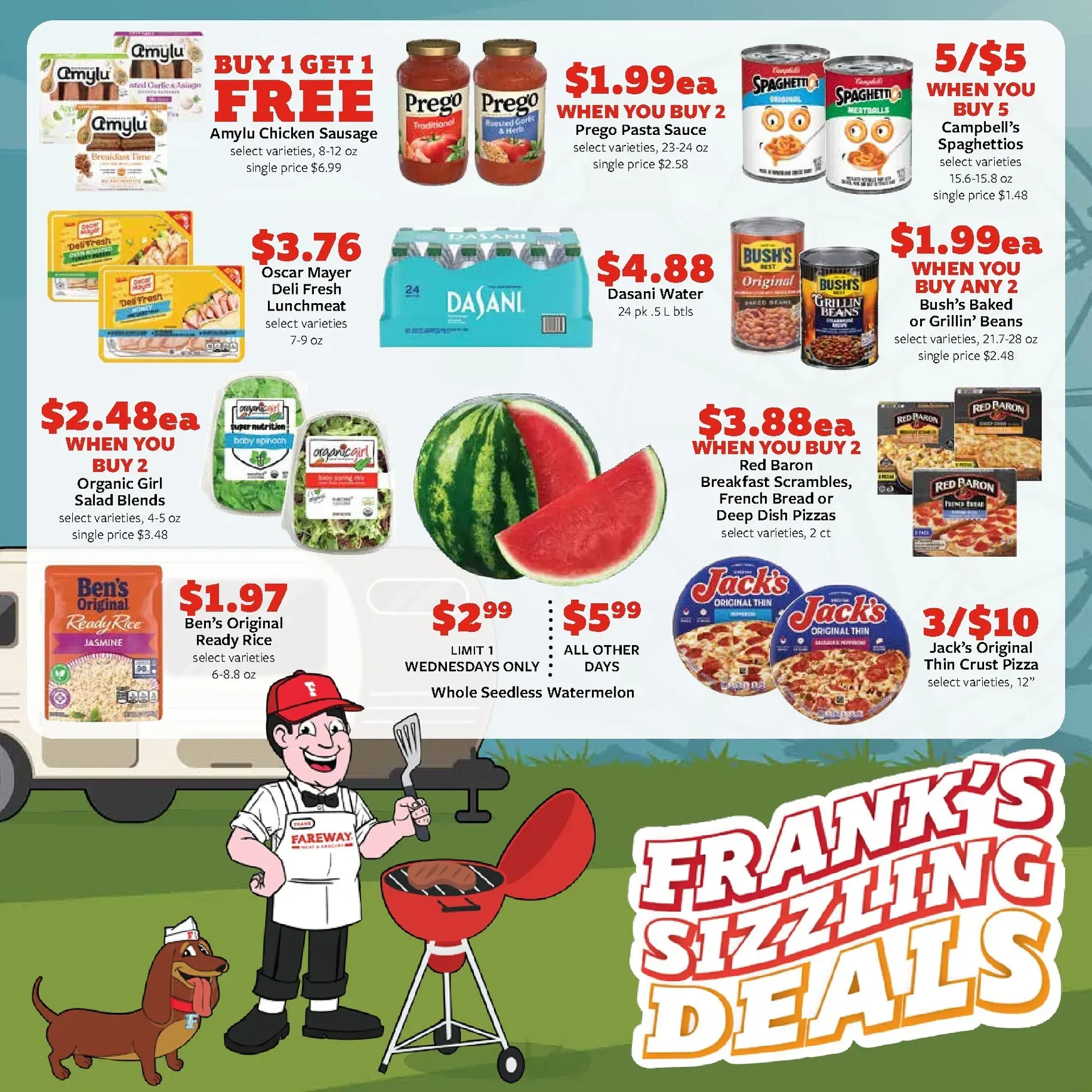 Weekly promotion Fareway - Back to Savings spanning from August 17 to August 22 2026 - Page 11 for Catalogue 365
