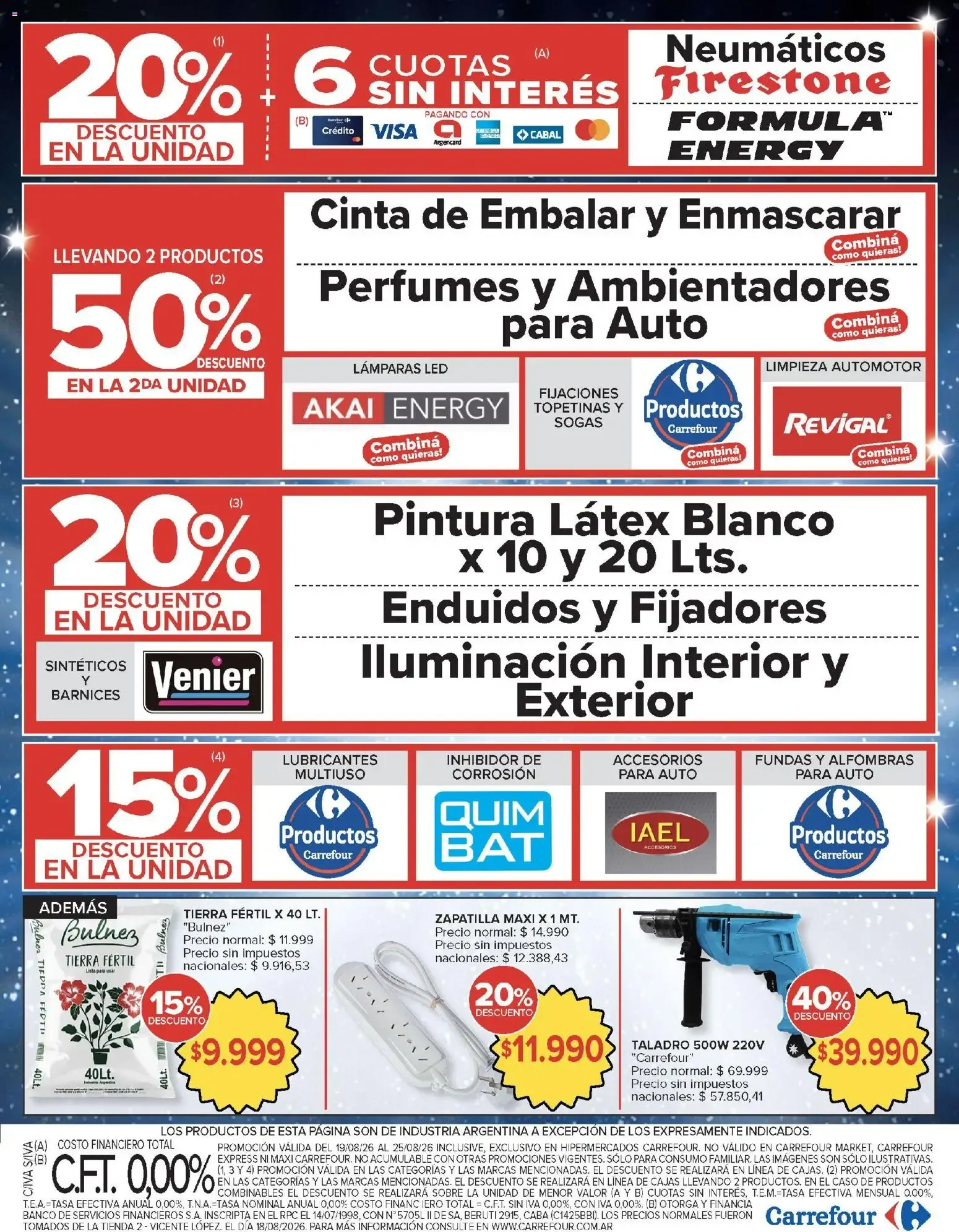 Ofertas de Carrefour Ahorro Gigante: Ofertas Hiper y Market 19 de agosto al 25 de agosto 2026 - Página 21 del catálogo