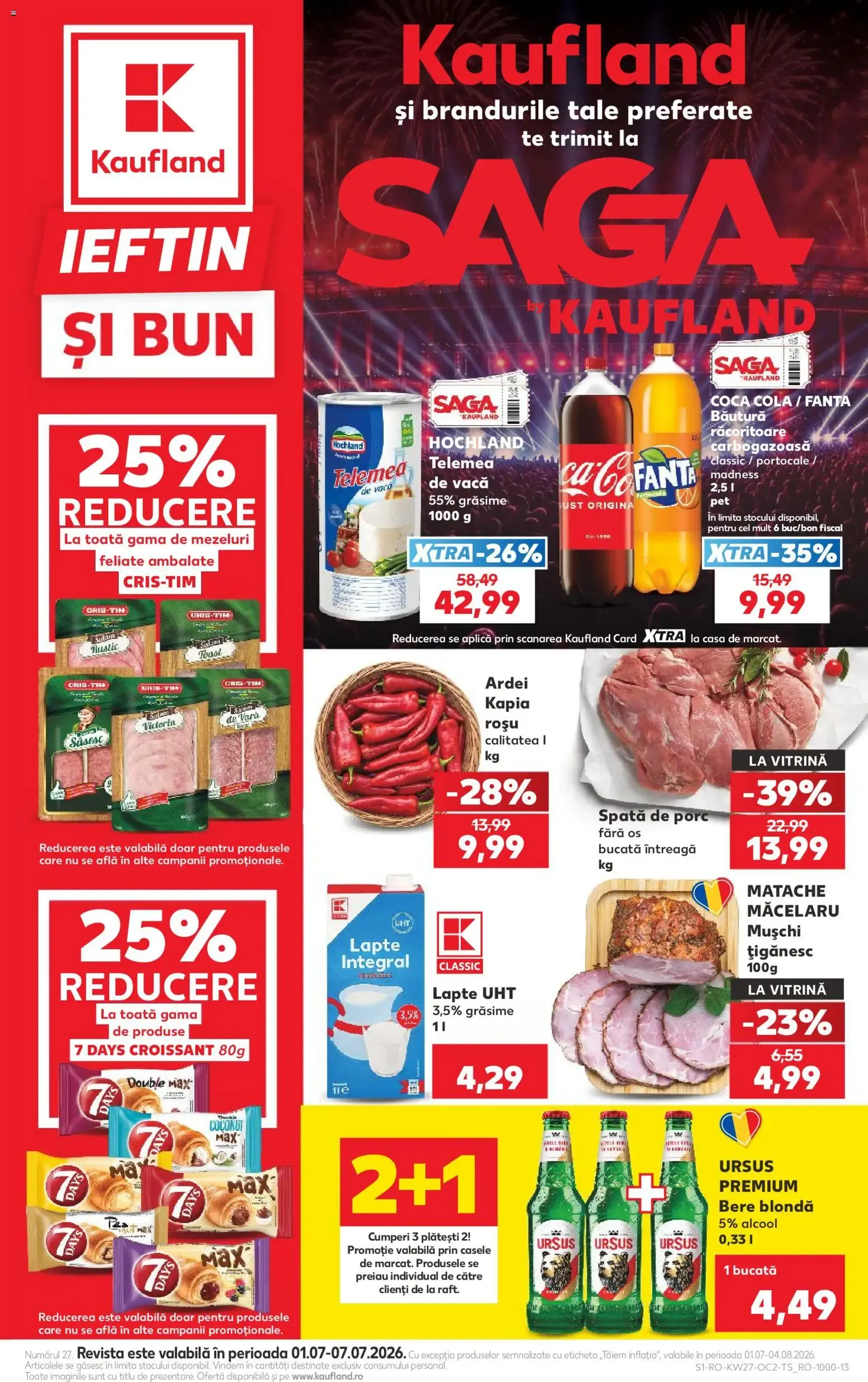 Catalog Kaufland Catalog 01.07.2026 - Revista si Oferta de la 1 iulie până la 7 iulie 2026 - Revista Pagina 1