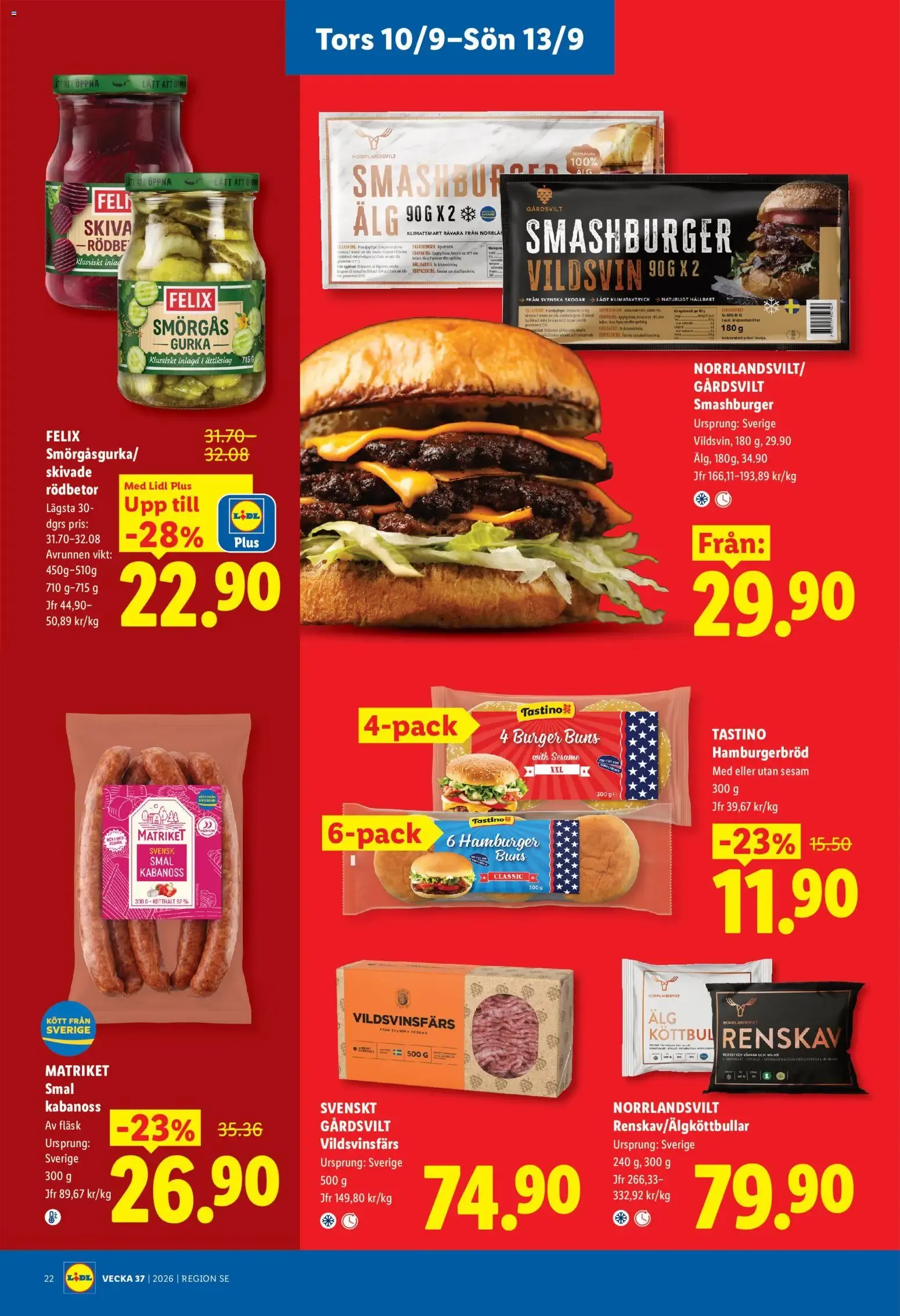 Lidl erbjudanden från 07/09/2026 - 13/09/2026 > Reklamblad nuvarande rabatter från 7 september till 13 september 2026 - Reklamblad sidor 27
