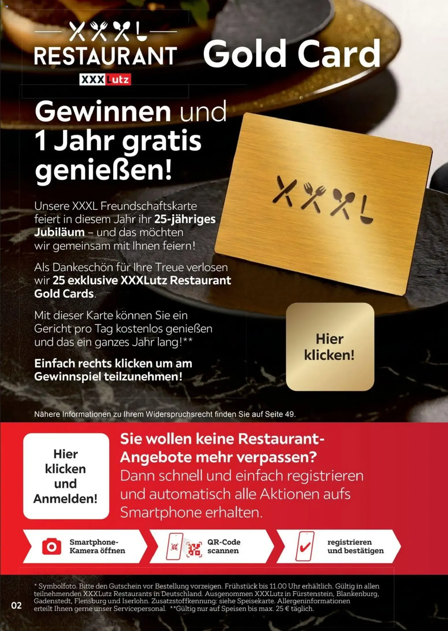 XXXL Lutz Restaurantgutscheine (ab 01.02.2026) zum Blättern von 1. Februar bis 31. Juli 2026 - Prospekt seite 2