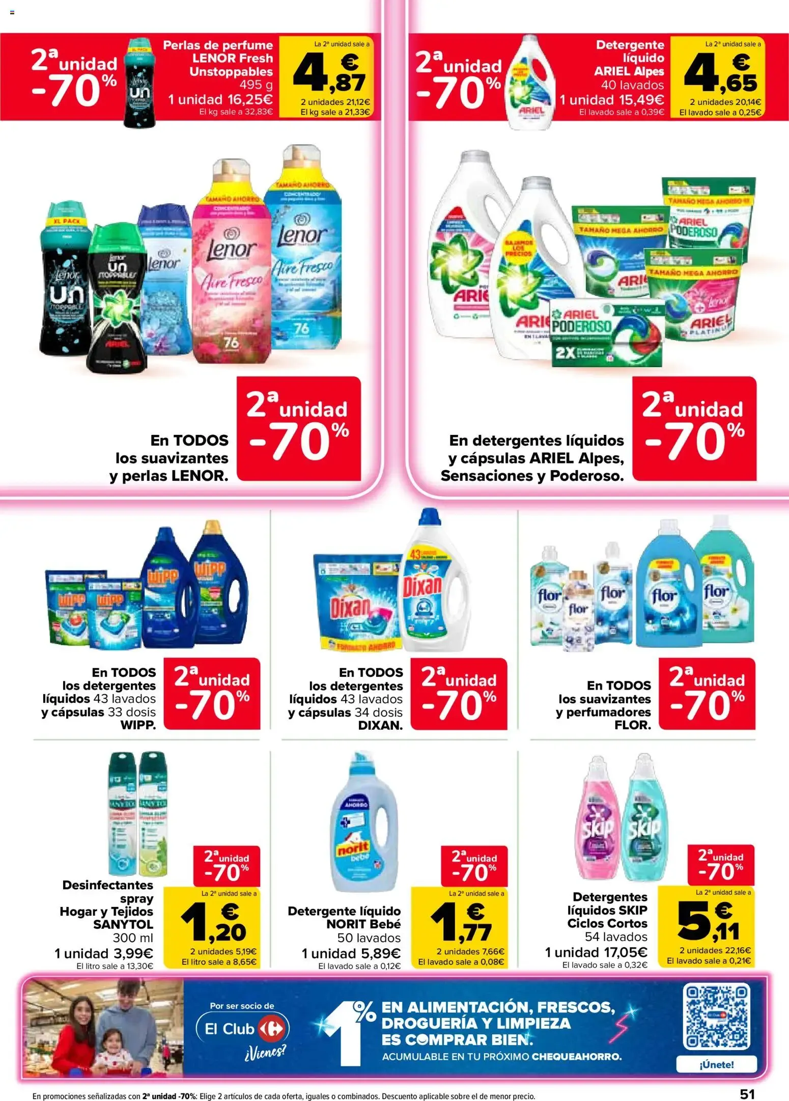 Catálogo de Carrefour: 2ª Unidad al -70% 28 de julio al 10 de agosto 2026 - Página 56