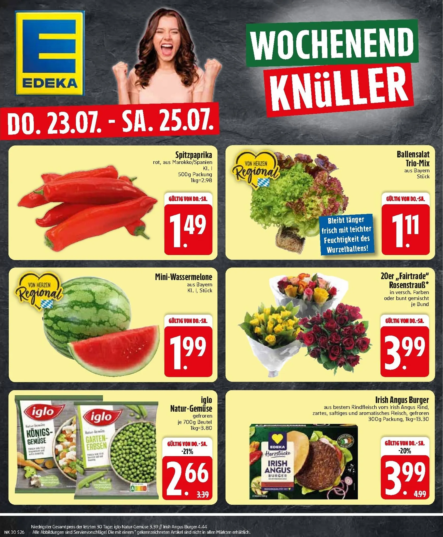 Edeka - Wochenangebote Prospekt – von Montag 20.07.2026 bis Samstag 25.07.2026 von 20. Juli bis 25. Juli 2026 - Prospekt seite 28