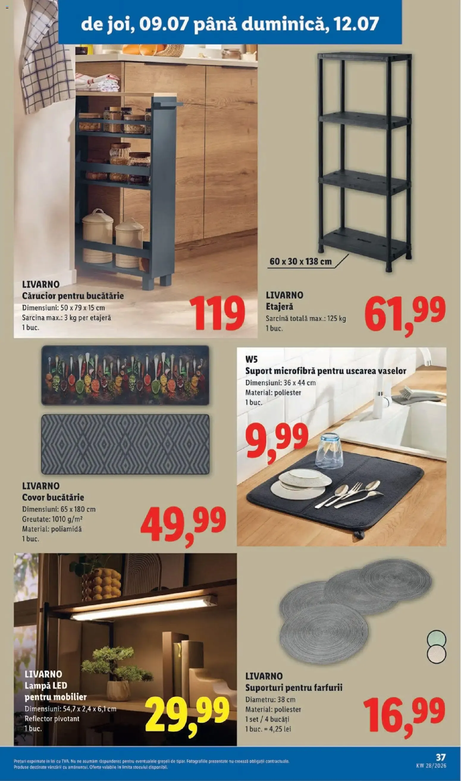 Catalog Catalog LIDL 06.07.2026 - Oferta și Revista online de la 6 iulie până la 12 iulie 2026 - Revista Pagina 37