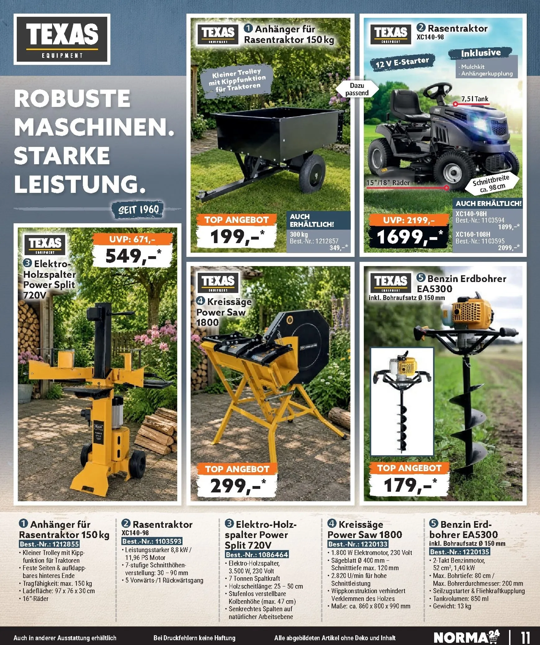 Norma - Bestellmagazin Prospekt – von Montag 01.06.2026 bis Dienstag 30.06.2026 von 1. Juni bis 30. Juni 2026 - Prospekt seite 11