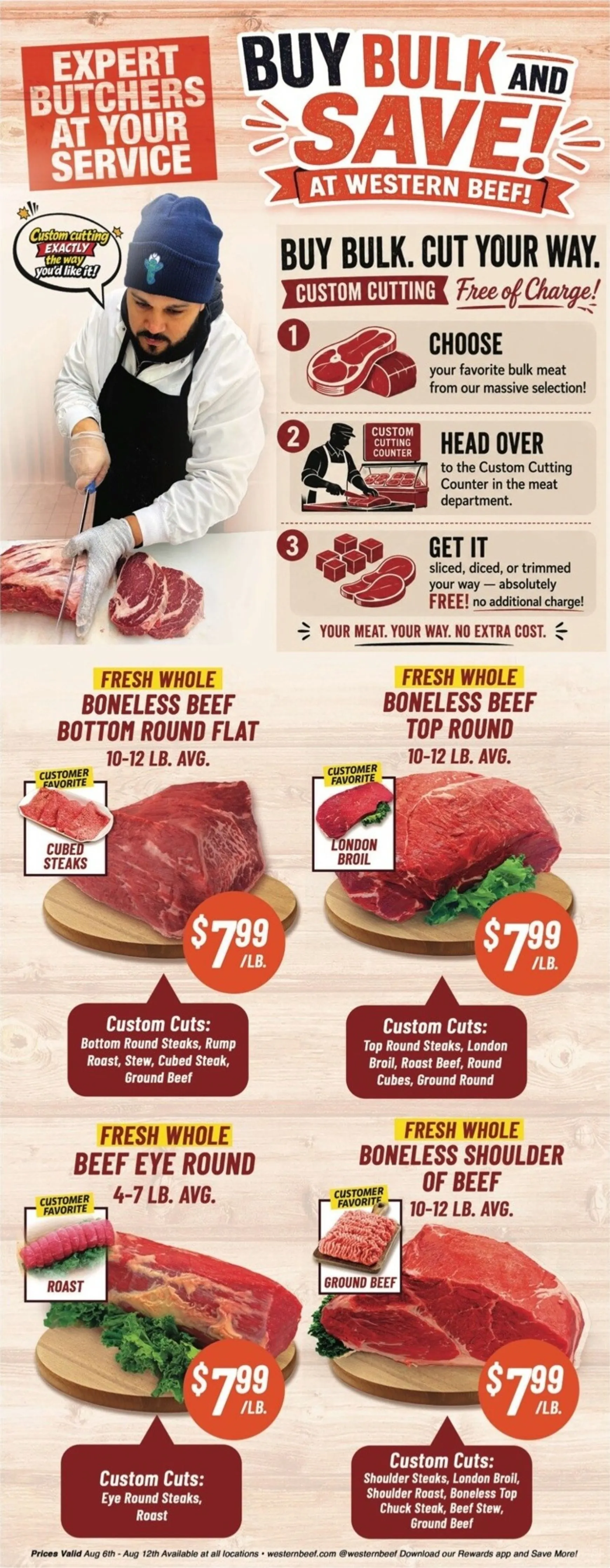 Weekly ad Current Western Beef - Carle Place leaflet valid from Thursday 08/06/2026 to Wednesday 08/12/2026 from August 6 to August 12 2026 - Page 10