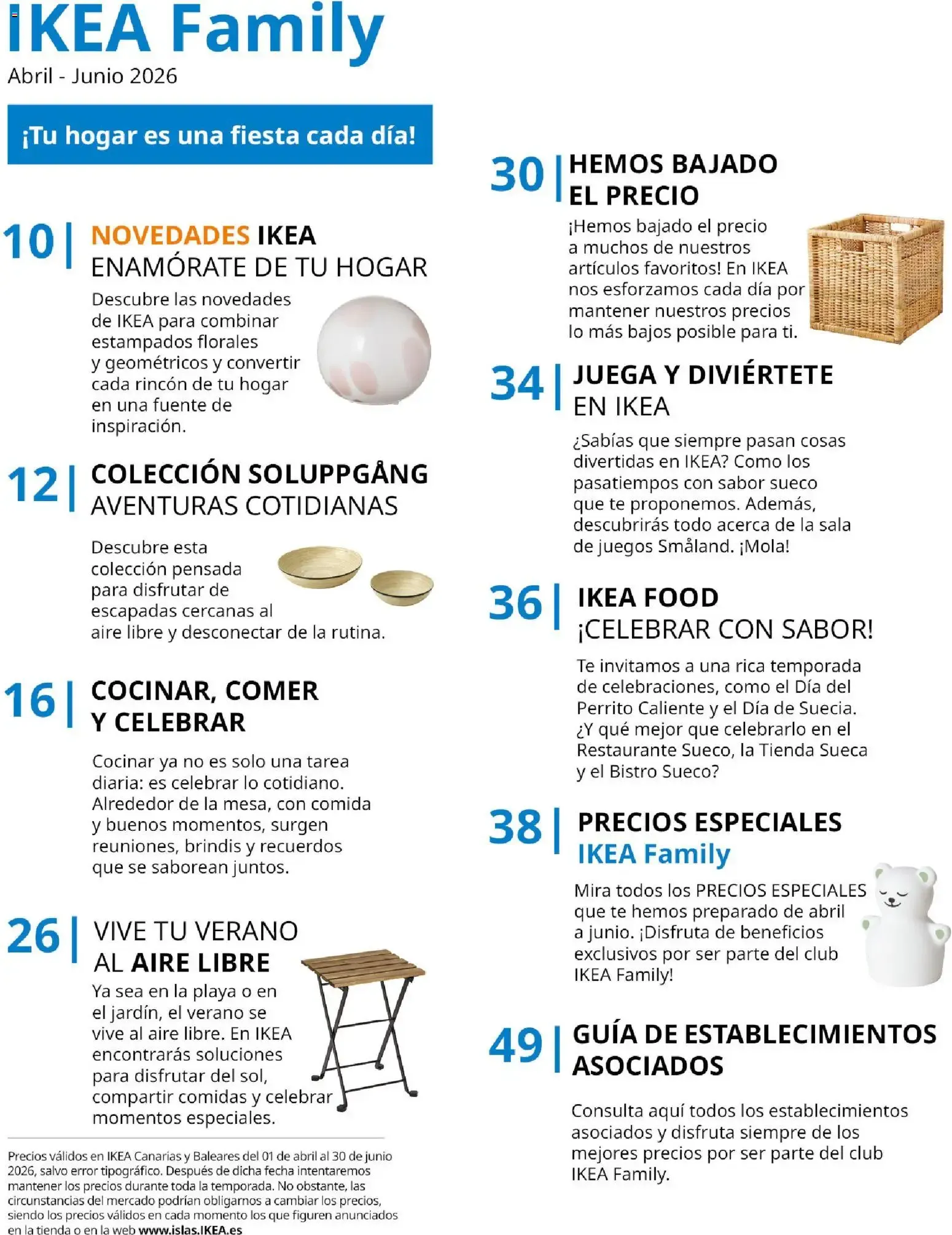 Catálogo de IKEA Family: La revista para fans incondicionales de IKEA 1 de abril al 30 de junio 2026 - Página 4