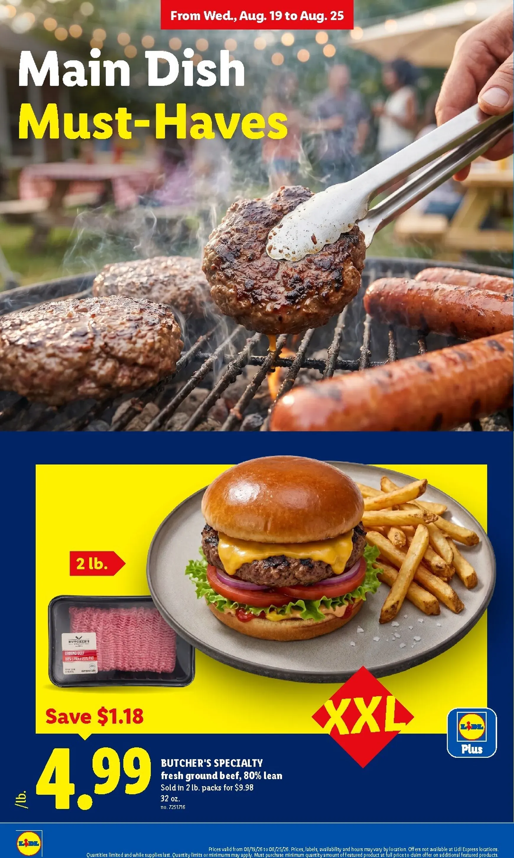 Weekly promotion Current Lidl leaflet valid from Wednesday 08/19/2026 to Tuesday 08/25/2026 spanning from August 19 to August 25 2026 - Page 6 for Catalogue 365