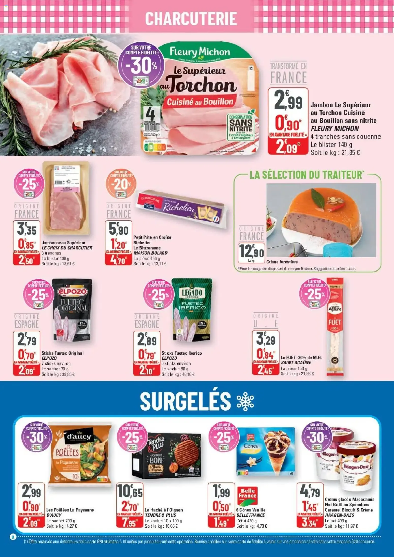 G20 Supermarchés catalogue à partir du 23/09/2026 - promo en ligne du 23 septembre au 4 octobre 2026 - Catalogue page 8