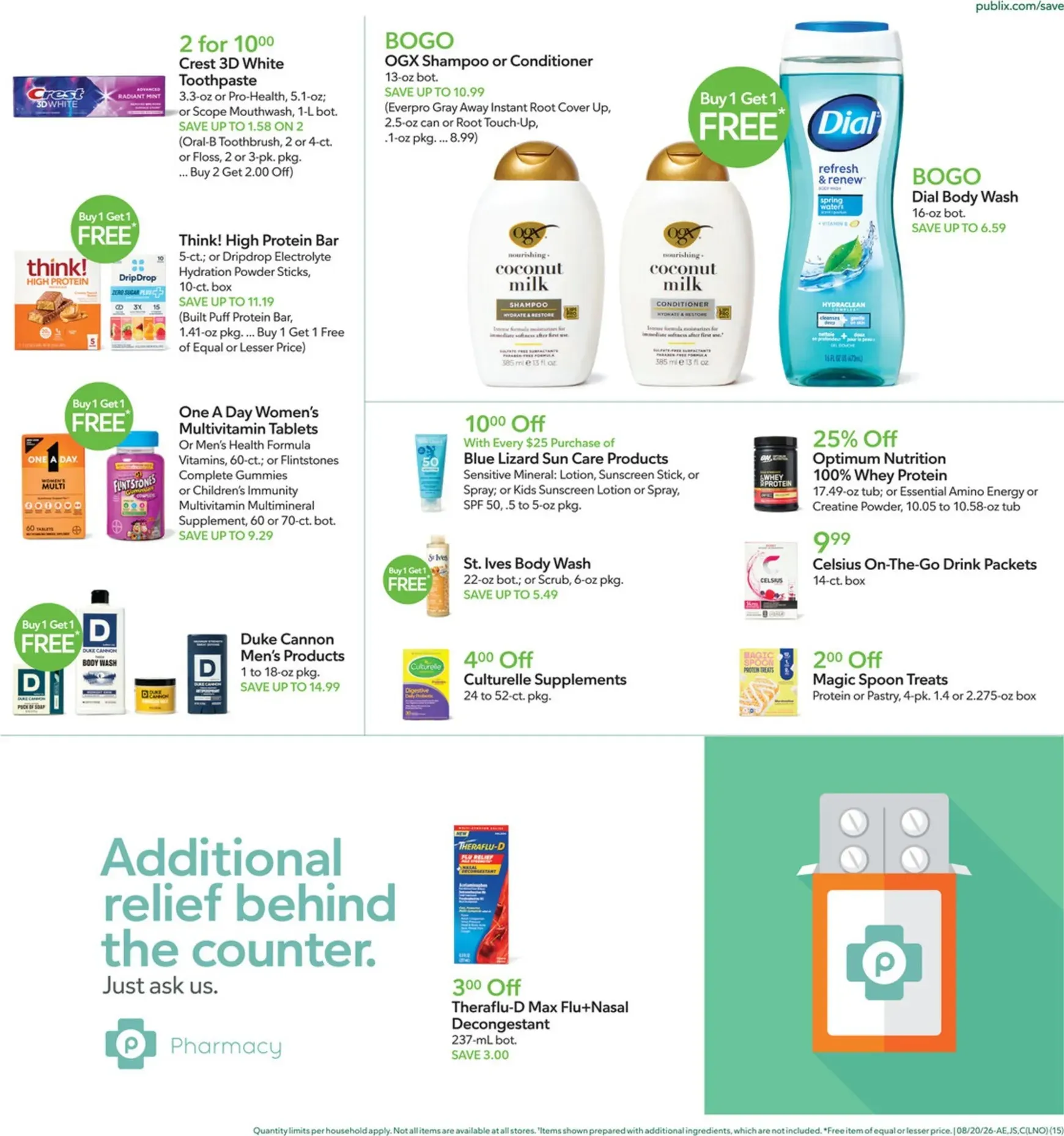 Weekly promotion Explore every aisle. spanning from August 19 to August 25 2026 - Page 15 for Catalogue 365