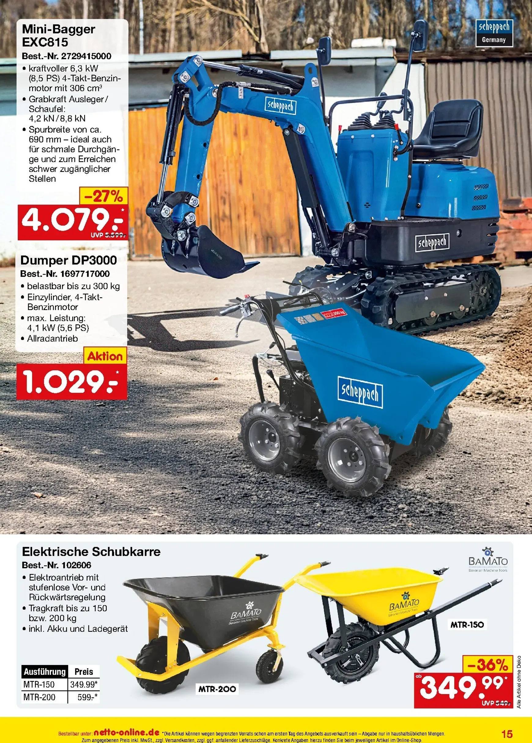 Netto Marken Discount - Online-Angebote Oktober Prospekt – von Donnerstag 01.10.2026 bis Samstag 31.10.2026 von 1. Oktober bis 31. Oktober 2026 - Prospekt seite 15