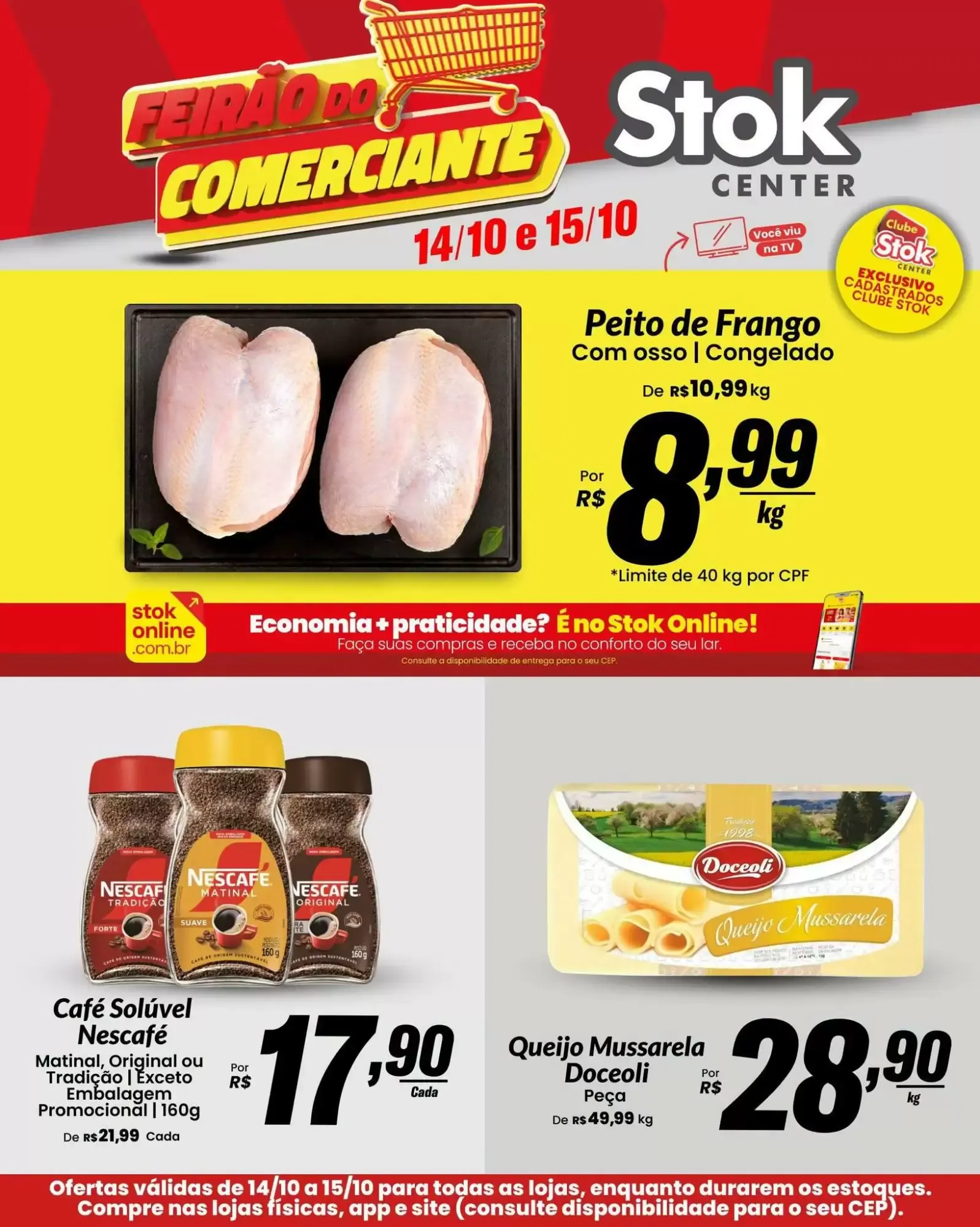 Encarte de Feirão do Comerciante Stok Center 14 de outubro até 15 de outubro 2026 - Pagina 1