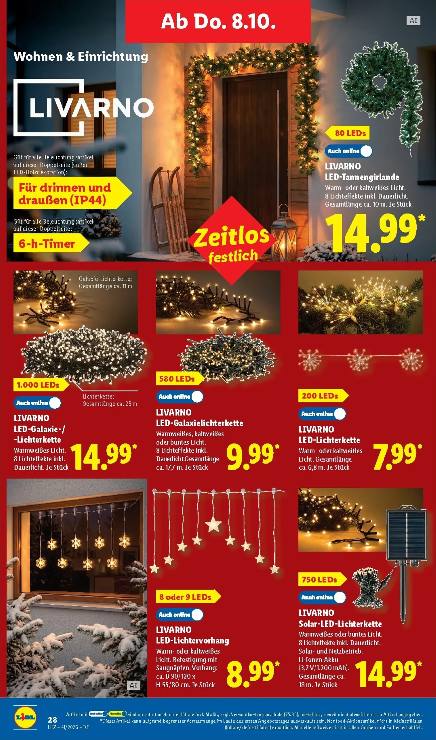 LIDL Angebot der Woche von 5. Oktober bis 10. Oktober 2026 - Prospekt seite 22