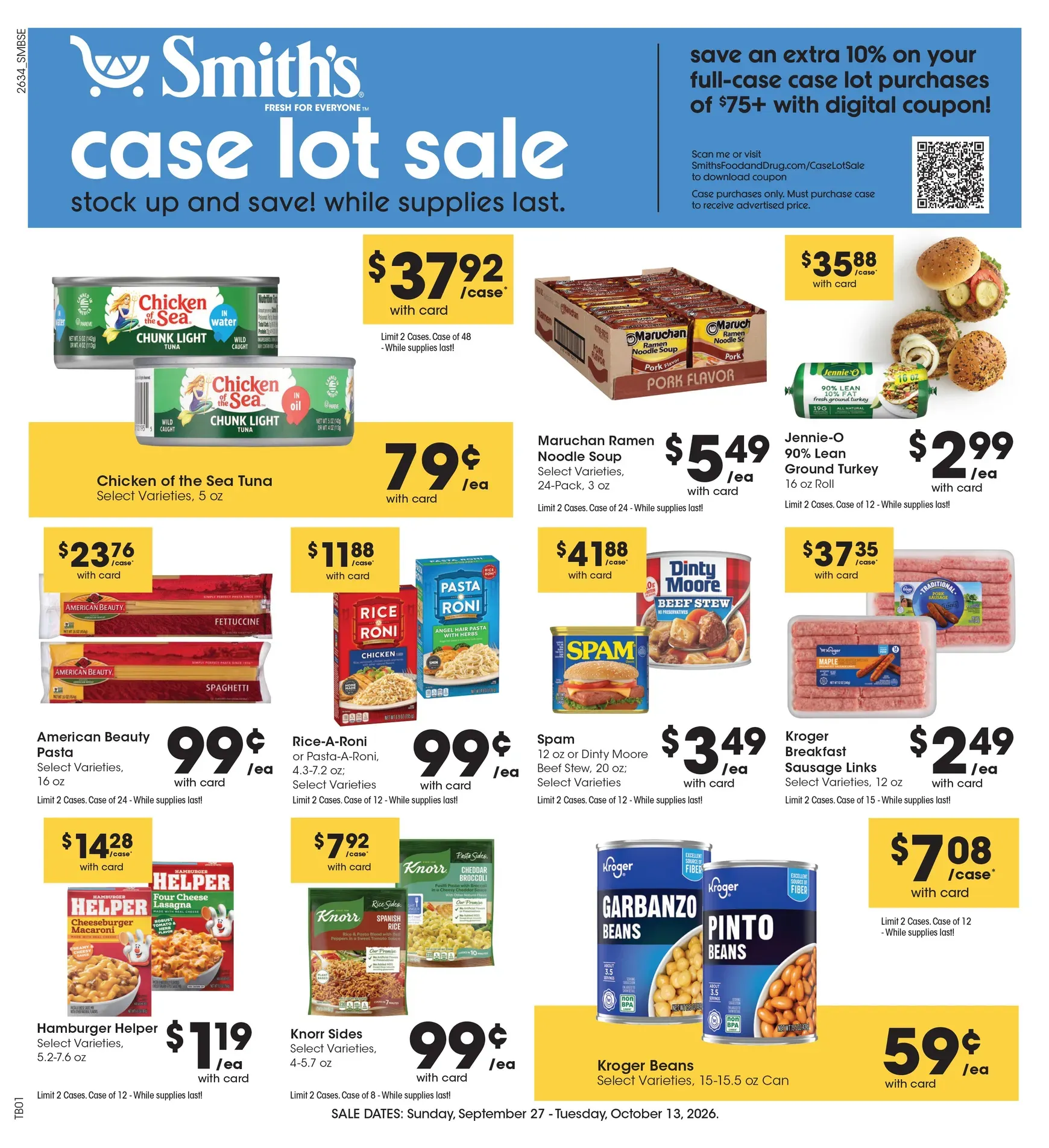 Weekly ad Current Smith's leaflet valid from Wednesday 09/30/2026 to Tuesday 10/06/2026 from September 30 to October 6 2026 - Page 2