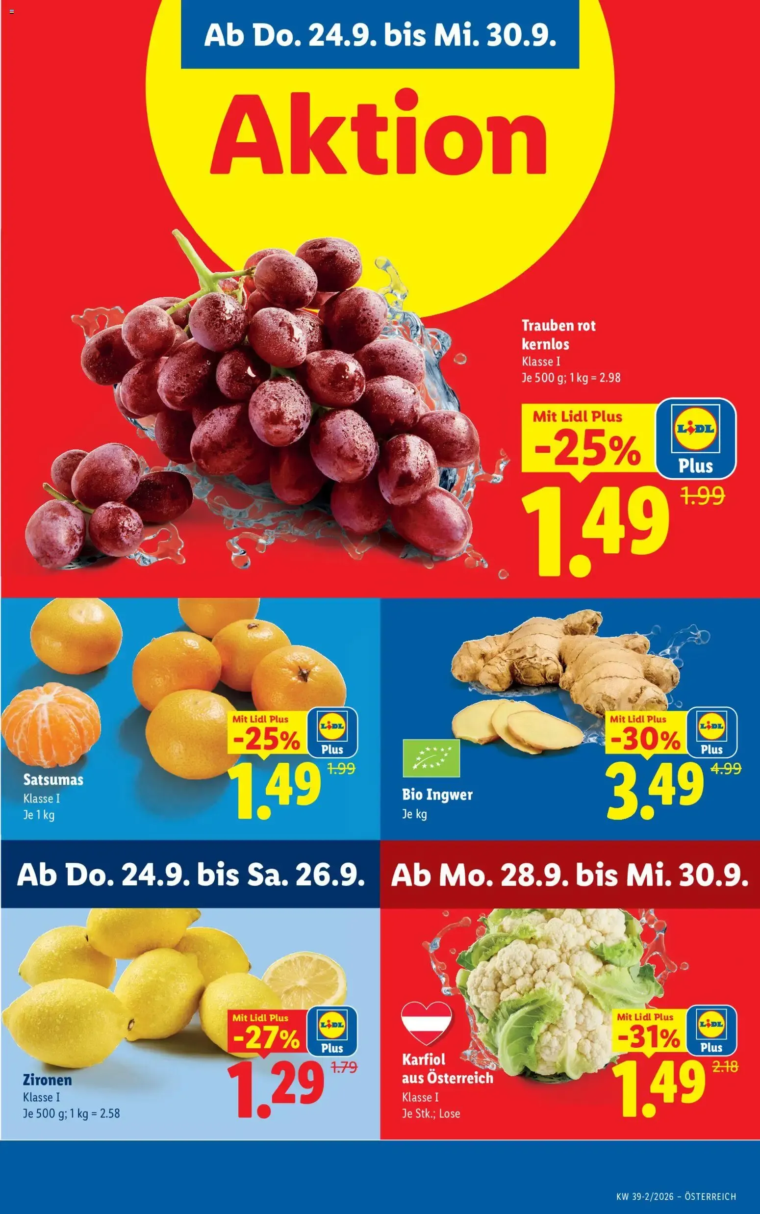 Lidl - Flugblatt ab 24.09.2026 - Angebote ab donnerstag von 24. September bis 26. September 2026 - Flugblätt seite  4