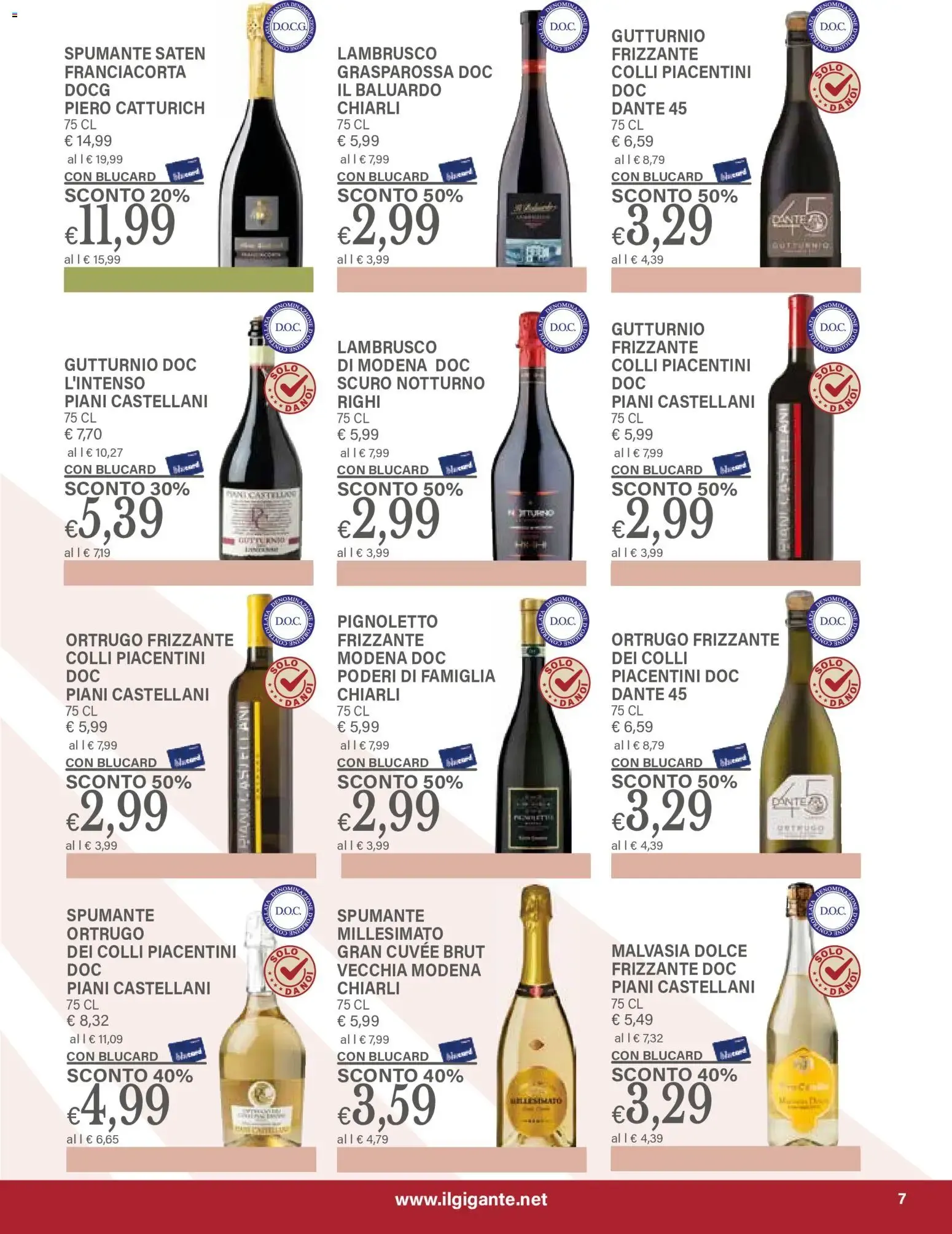 Il Tempo, La Terra, Il Gusto - L'Italia in un Solo Sorso da 10 settembre a 21 ottobre di 2026 - Pagina del volantino 7