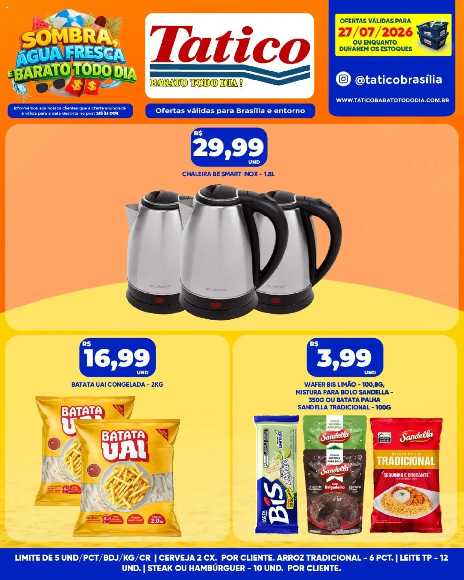 Encarte de Tatico ofertas do Dia de 28/07/2026 | Promoções Online 28 de julho até 28 de julho 2026 - Pagina 33