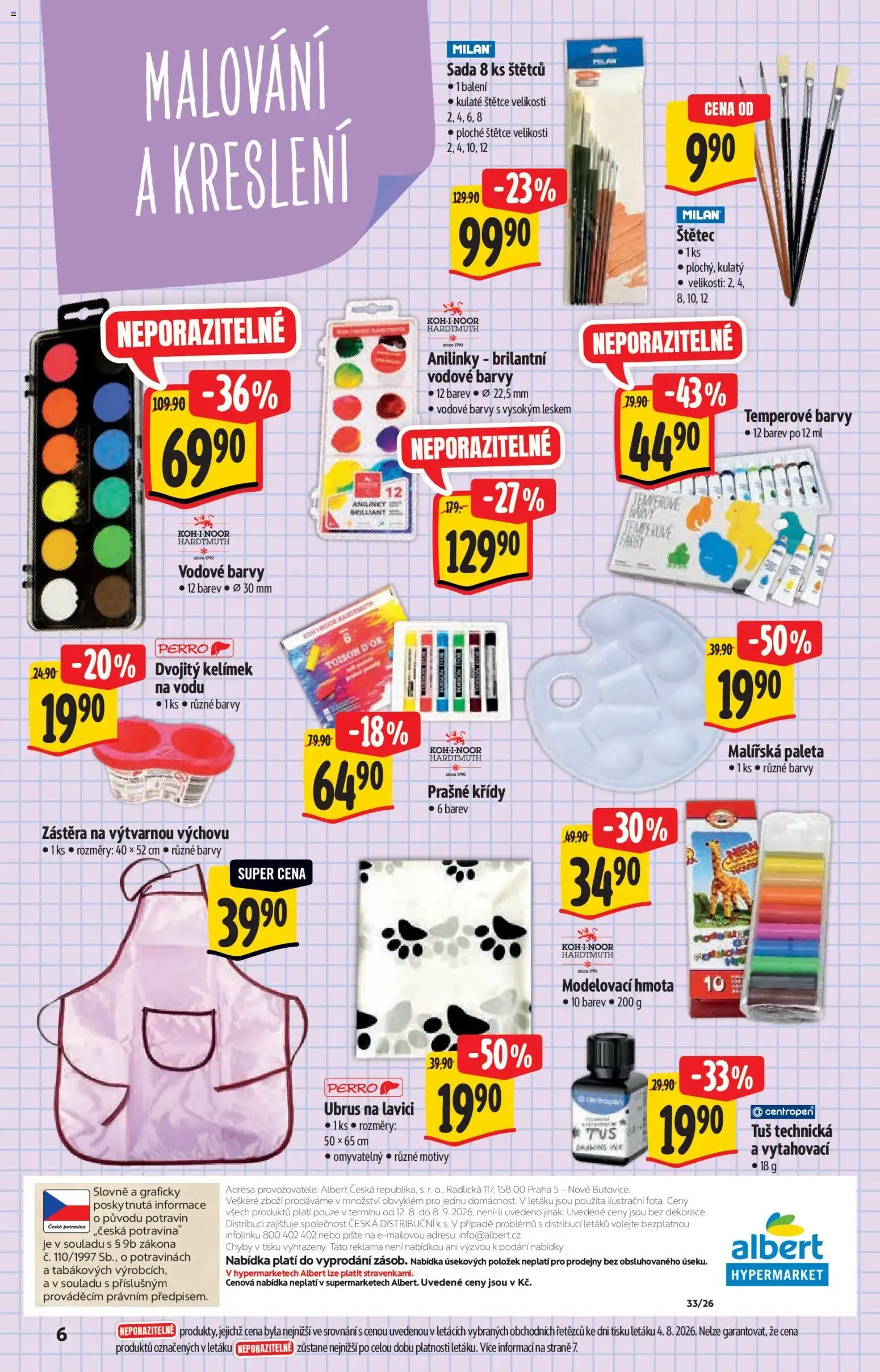Albert katalog - Hypermarket od 12.08.2026 - Akční leták - 12. srpna 8. září 2026 - Page 6