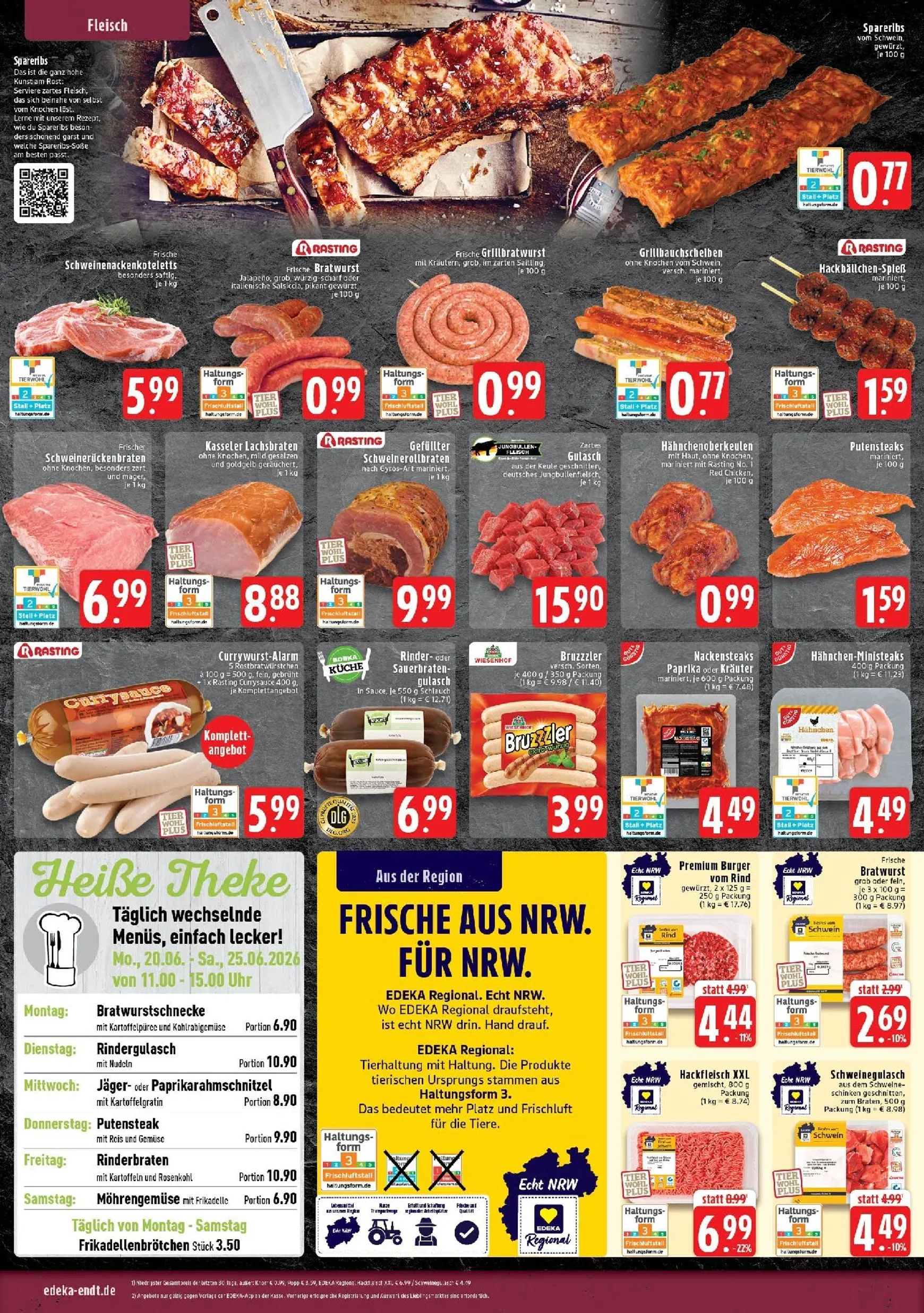 Edeka - Endt Prospekt – von Montag 20.07.2026 bis Samstag 25.07.2026 von 20. Juli bis 25. Juli 2026 - Prospekt seite 2