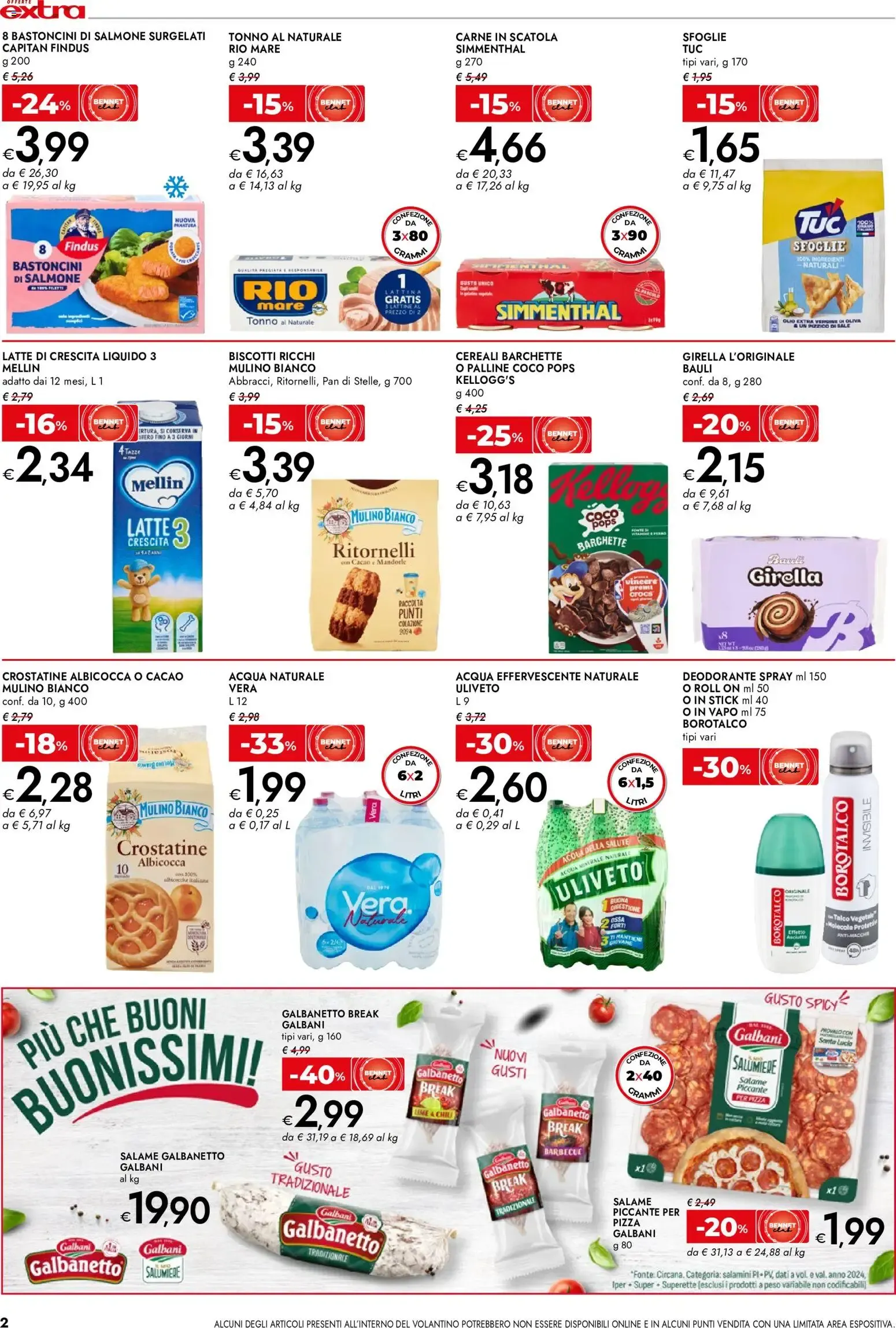 Nuovo bennet volantino Extra dal 20/08/2026 > offerte anteprima 🛍️ da 20 agosto a 2 settembre di 2026 - Pagina del volantino 2