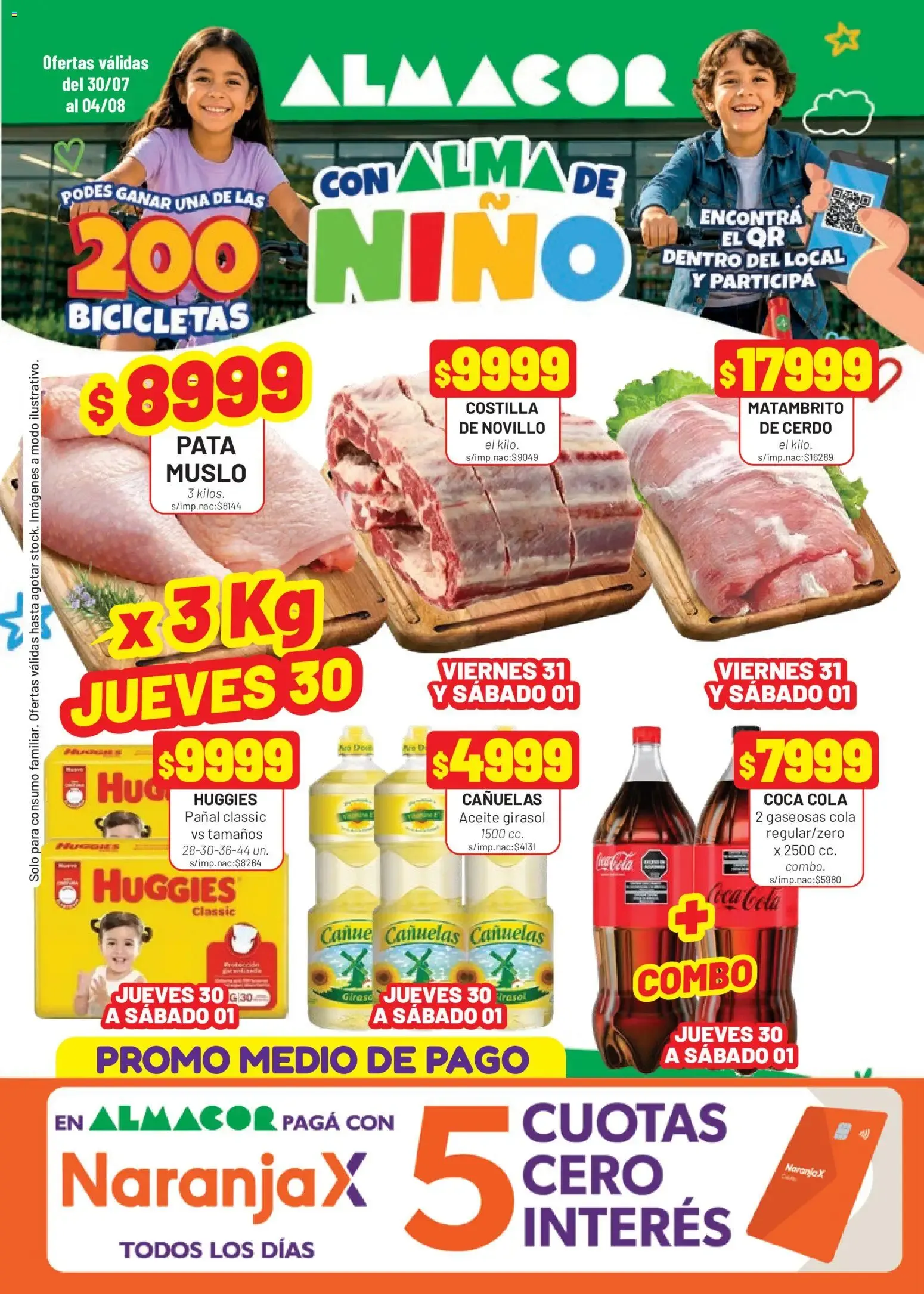 Ofertas de Almacor catálogo 30 de julio al 4 de agosto 2026 - Página 1 del catálogo