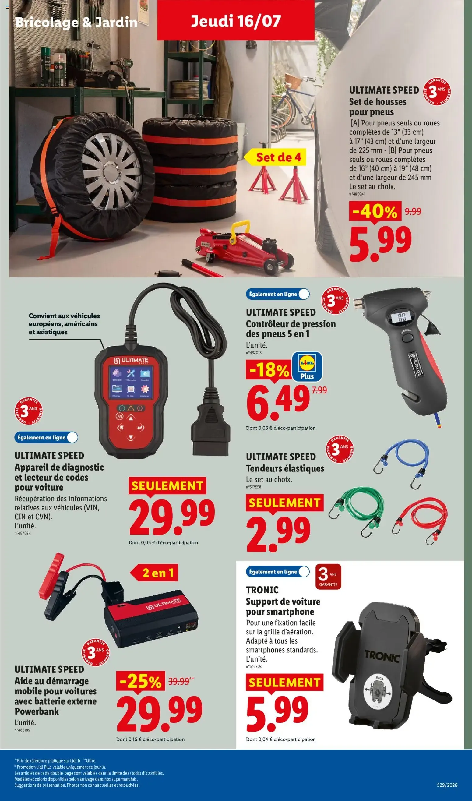Lidl - L'Été Imbattable du 16 juillet au 22 juillet 2026 - Catalogue page 37