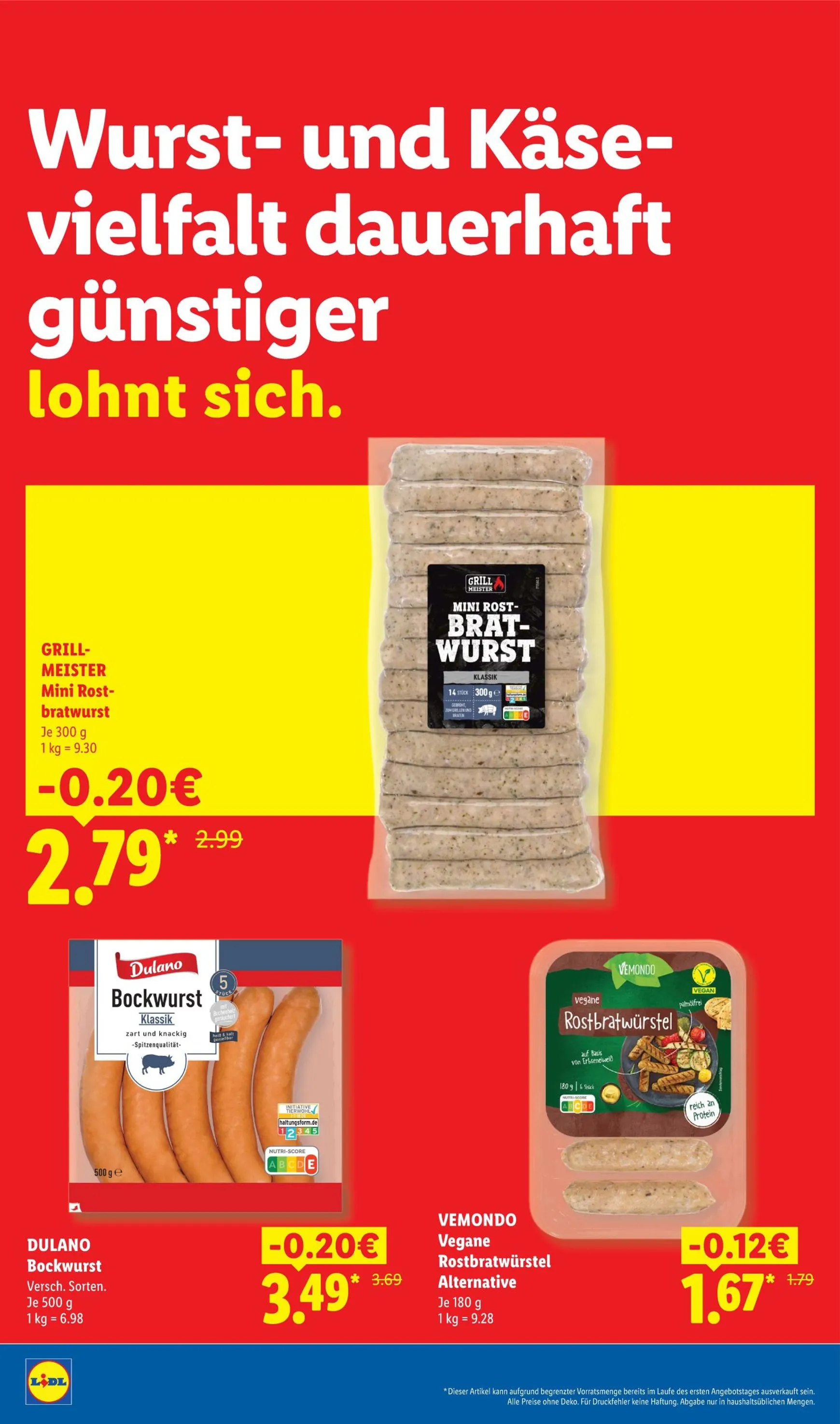 Lidl: Der Preisführer macht Deutschland dauerhaft günstiger! von 1. Juli bis 31. August 2026 - Prospekt seite 24