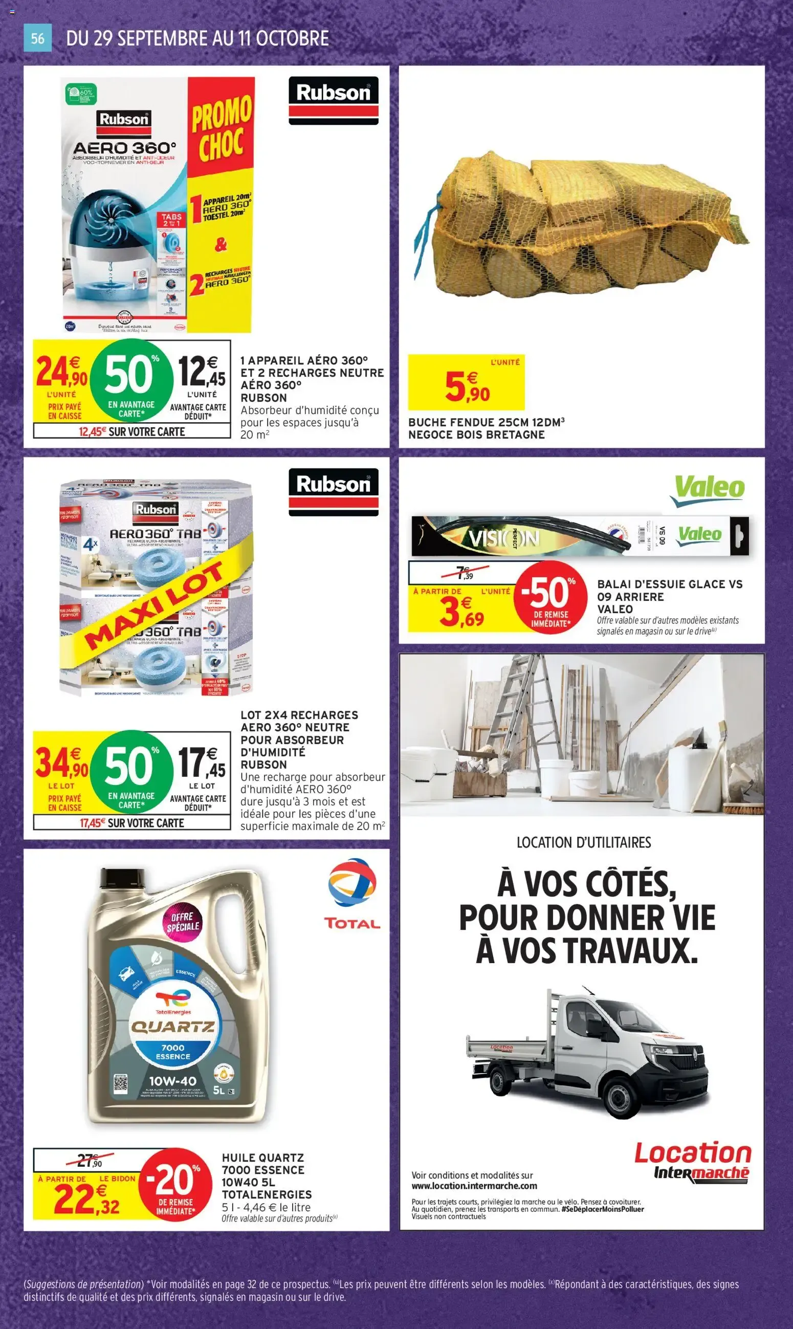 Intermarché - Anniversaire: 100% remboursés en bons d'achat du 29 septembre au 11 octobre 2026 - Catalogue page 48