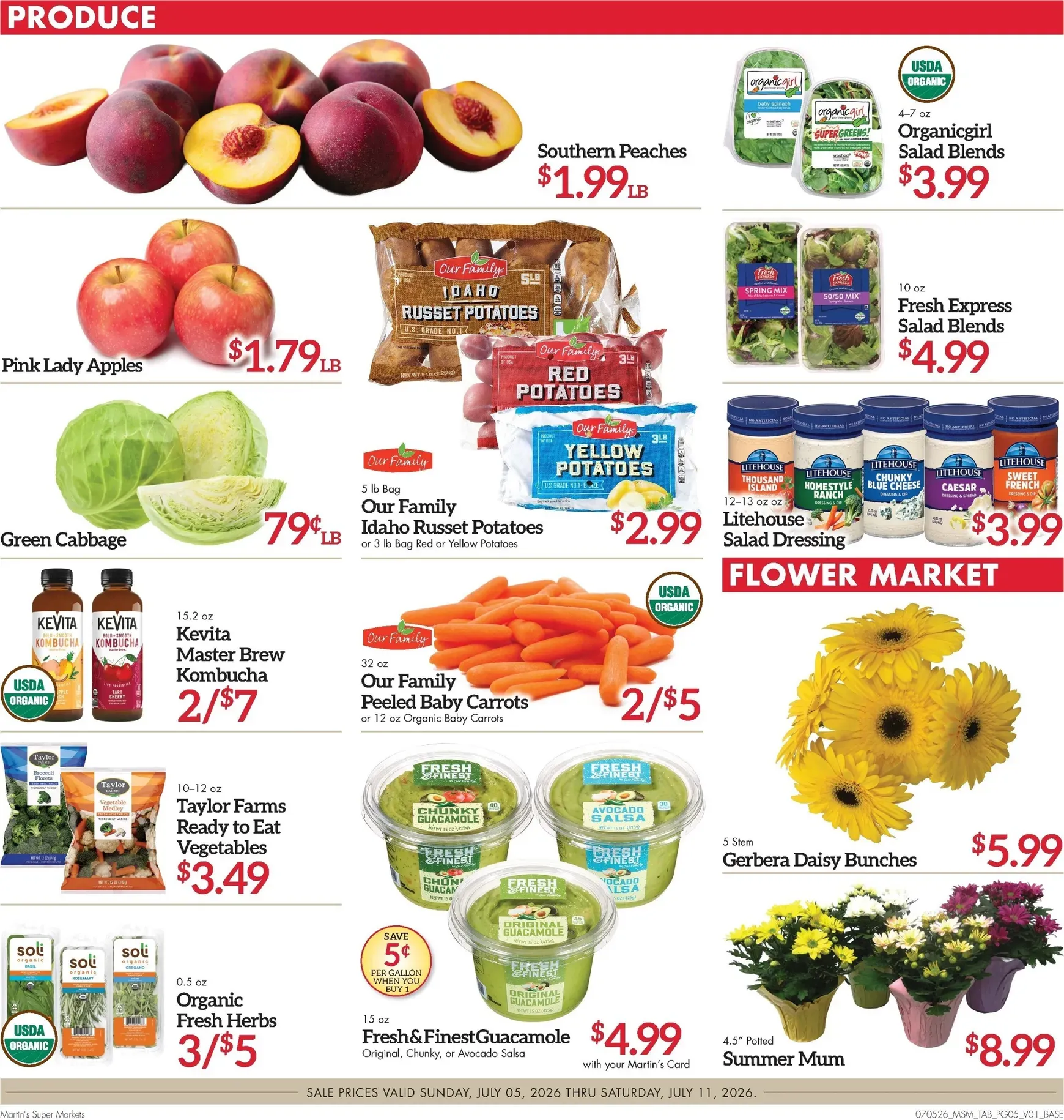 Weekly ad Current Martin's Super Markets leaflet valid from Sunday 07/05/2026 to Saturday 07/11/2026 from July 5 to July 11 2026 - Page 5