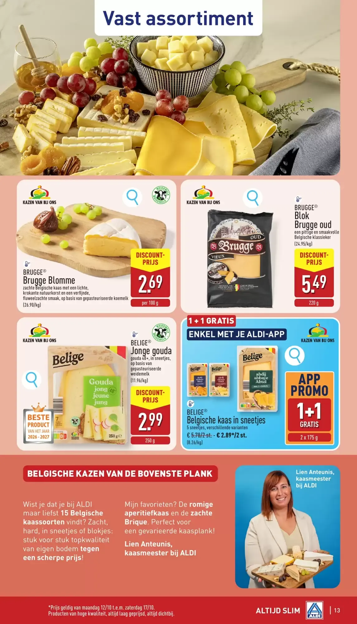 ALDI Folder: ma 12/10 - zat 17/10 van 12 oktober tot 17 oktober 2026 - folder pagina 13