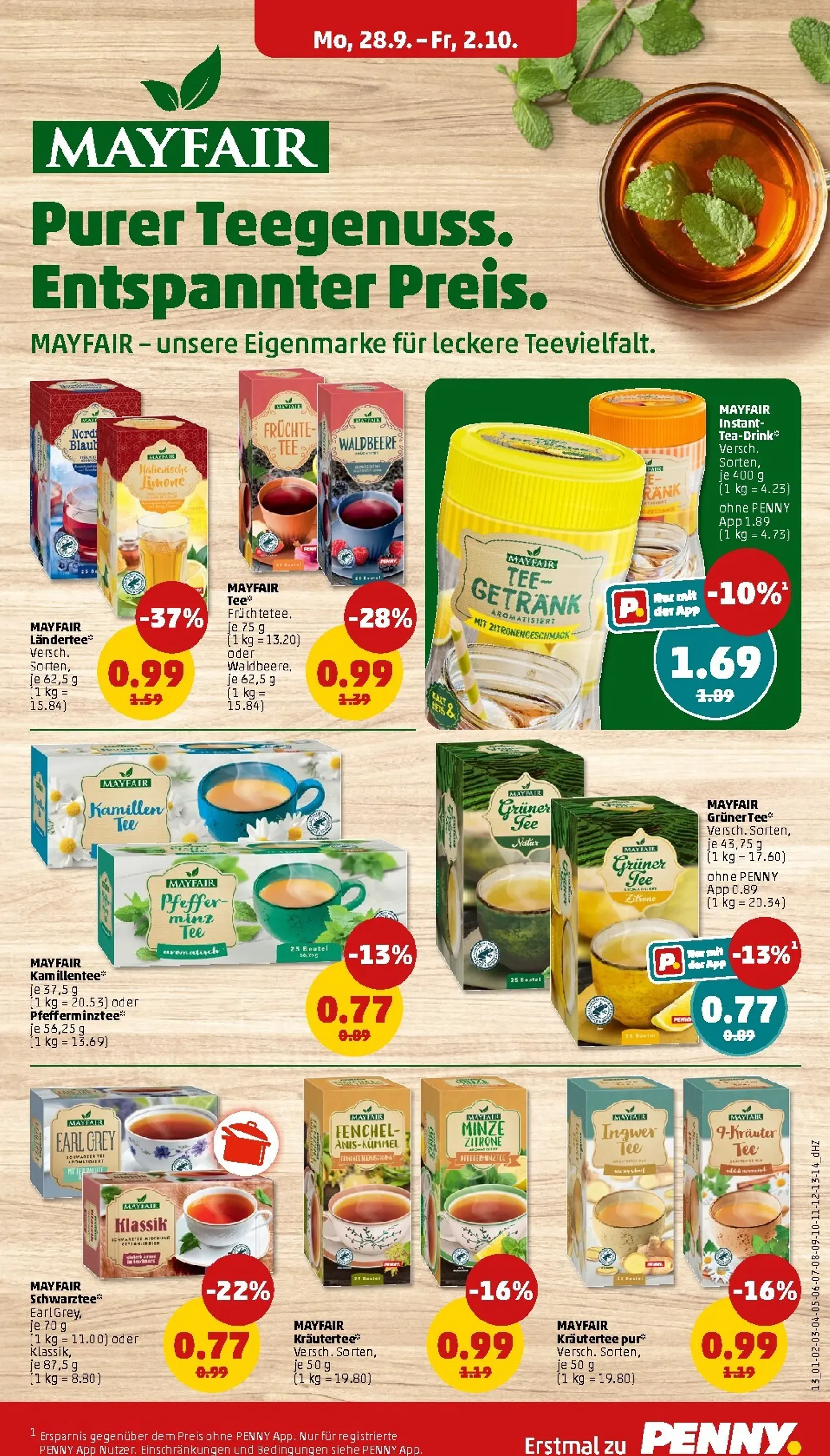 PENNY Prospekt – von Montag 28.09.2026 bis Freitag 02.10.2026 von 28. September bis 2. Oktober 2026 - Prospekt seite 15