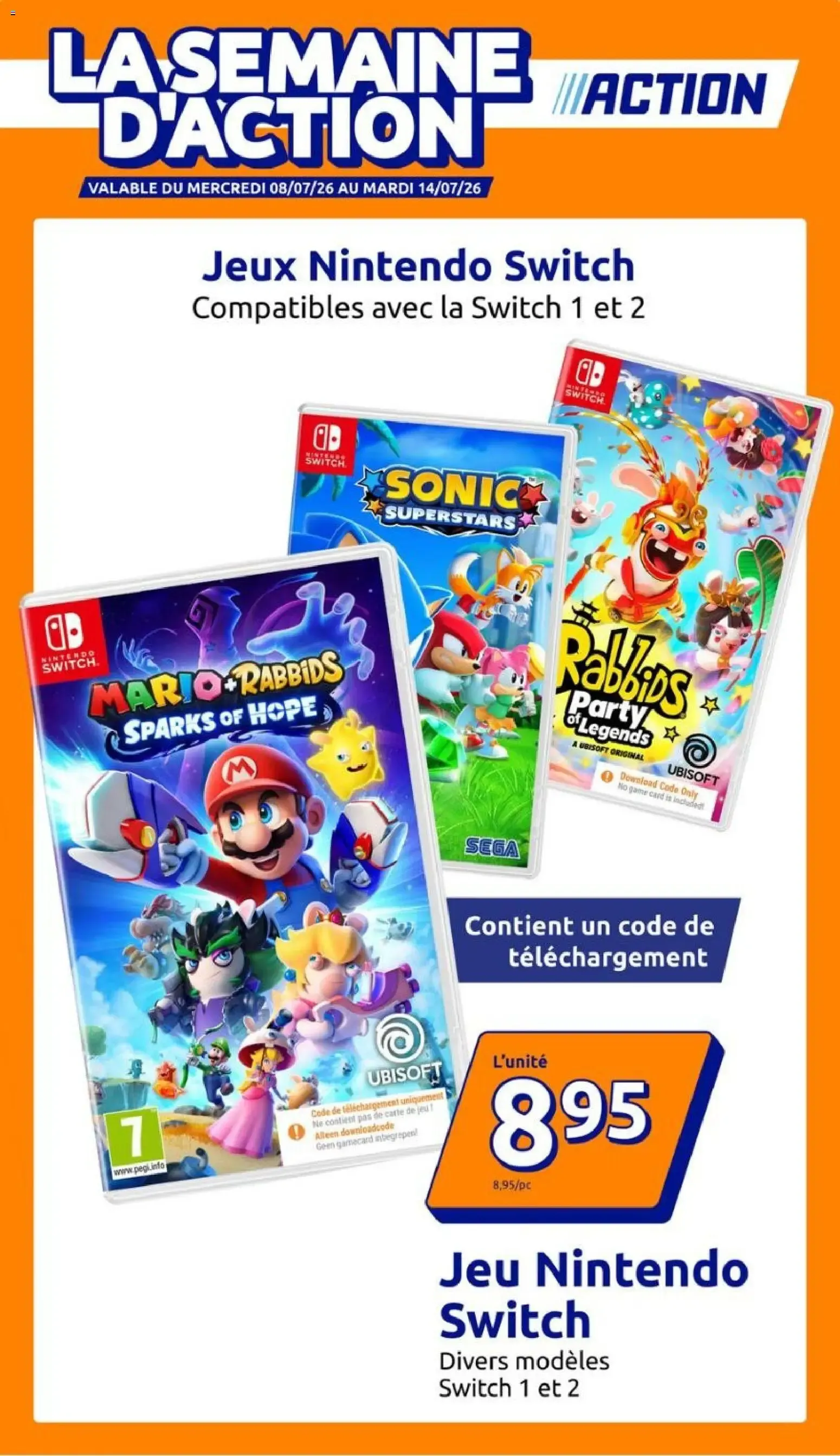 Action catalogue à partir du 08/07/2026 - promo en ligne du 8 juillet au 14 juillet 2026 - Catalogue page 1