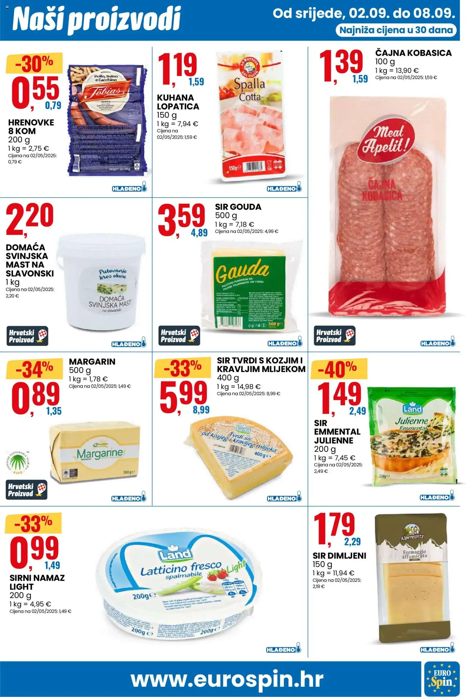 Katalog Euro Spin Pametna kupnja Akcija od 2. rujna do 8. rujna 2026. - Pregled Stranica 3