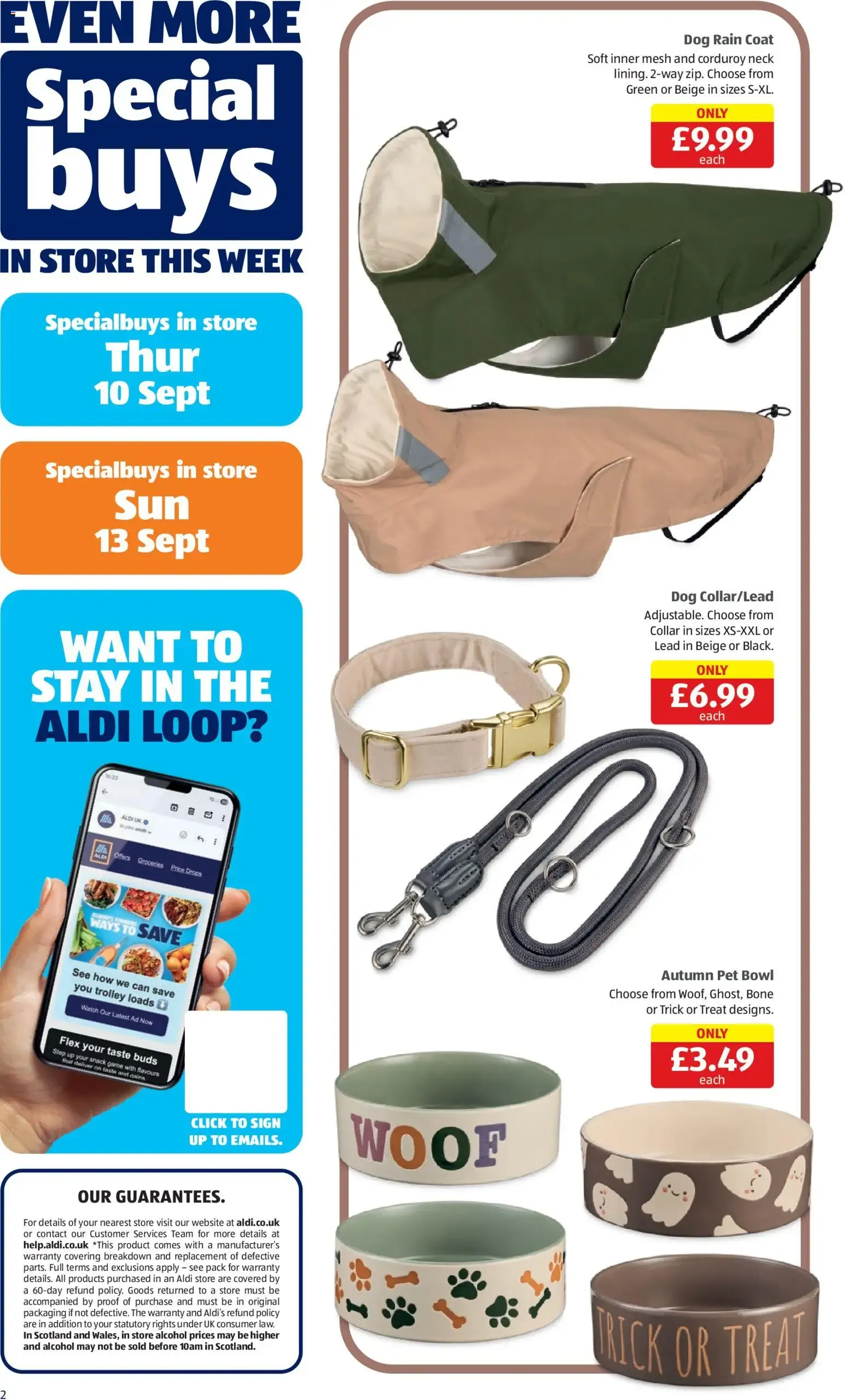 Weekly offers Scottish Specialbuys Aldi (10/09/2026 - 16/09/2026) - Offers Online from 10 September to 16 September 2026 - Catalogue Page 2