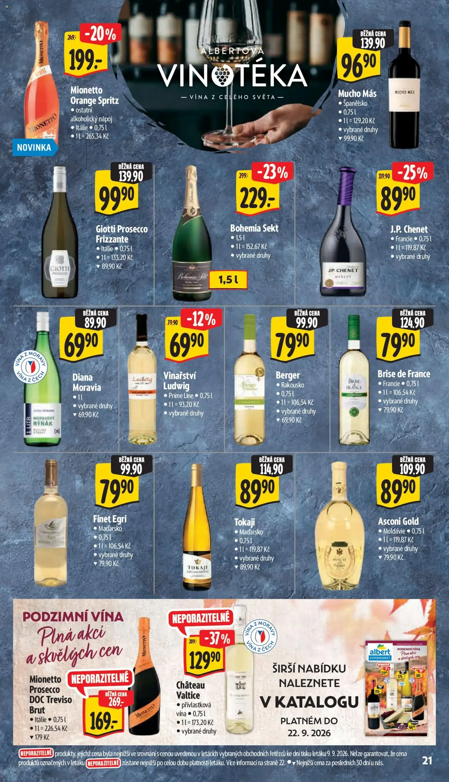 Albert leták - Hypermarket - Jablonec nad Nisou od 16.09.2026 - Akční leták - 16. září 22. září 2026 - Page 31