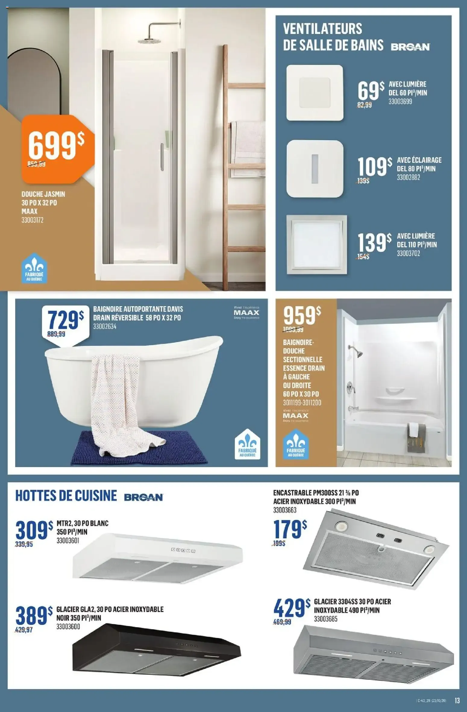 Canac circulaire from Oct 22, 2026 > weekly specials & deals from October 22 to October 28 2026 - flyer page 12